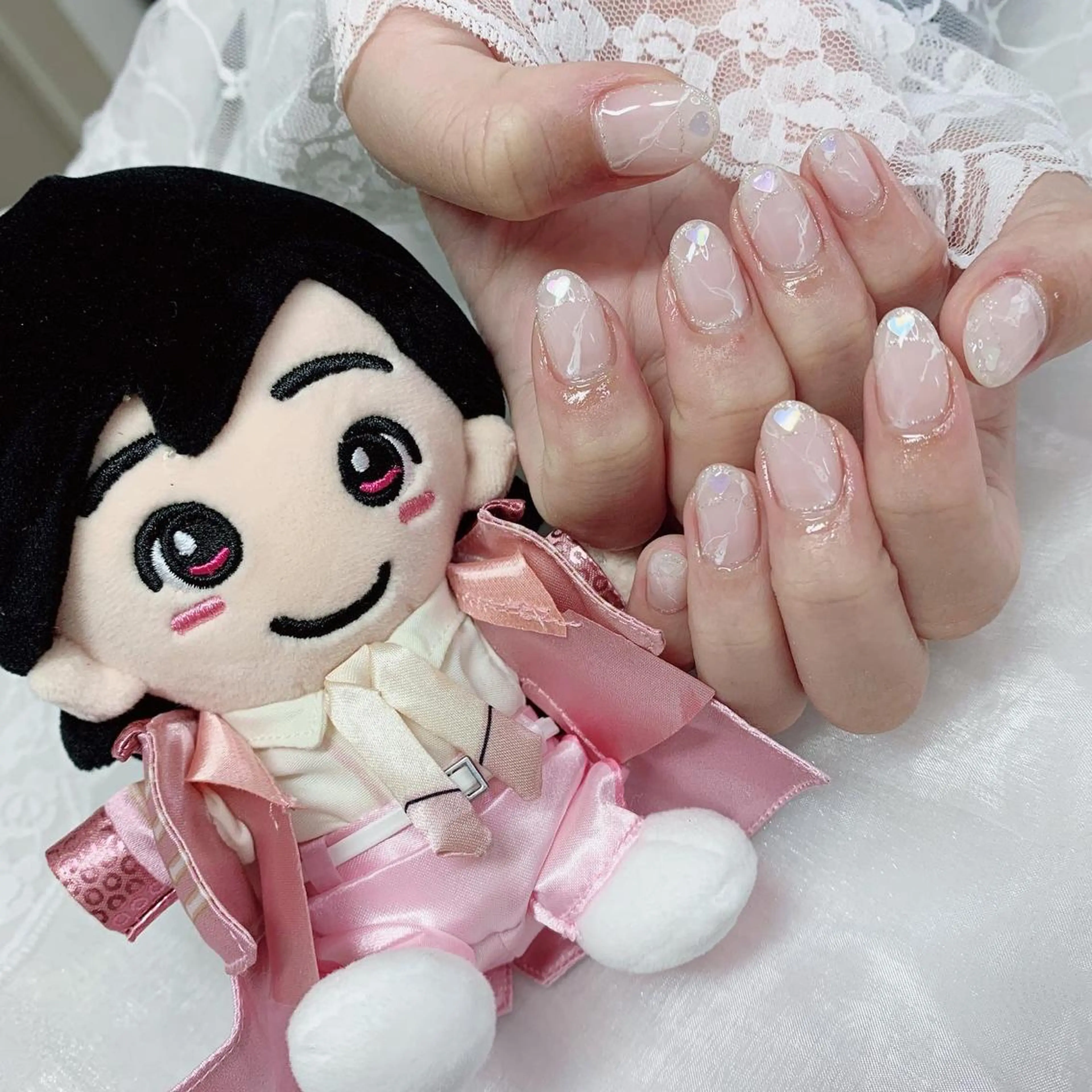 ネイル ハンドネイル La neige* yuki 🥯🍑のネイルデザイン