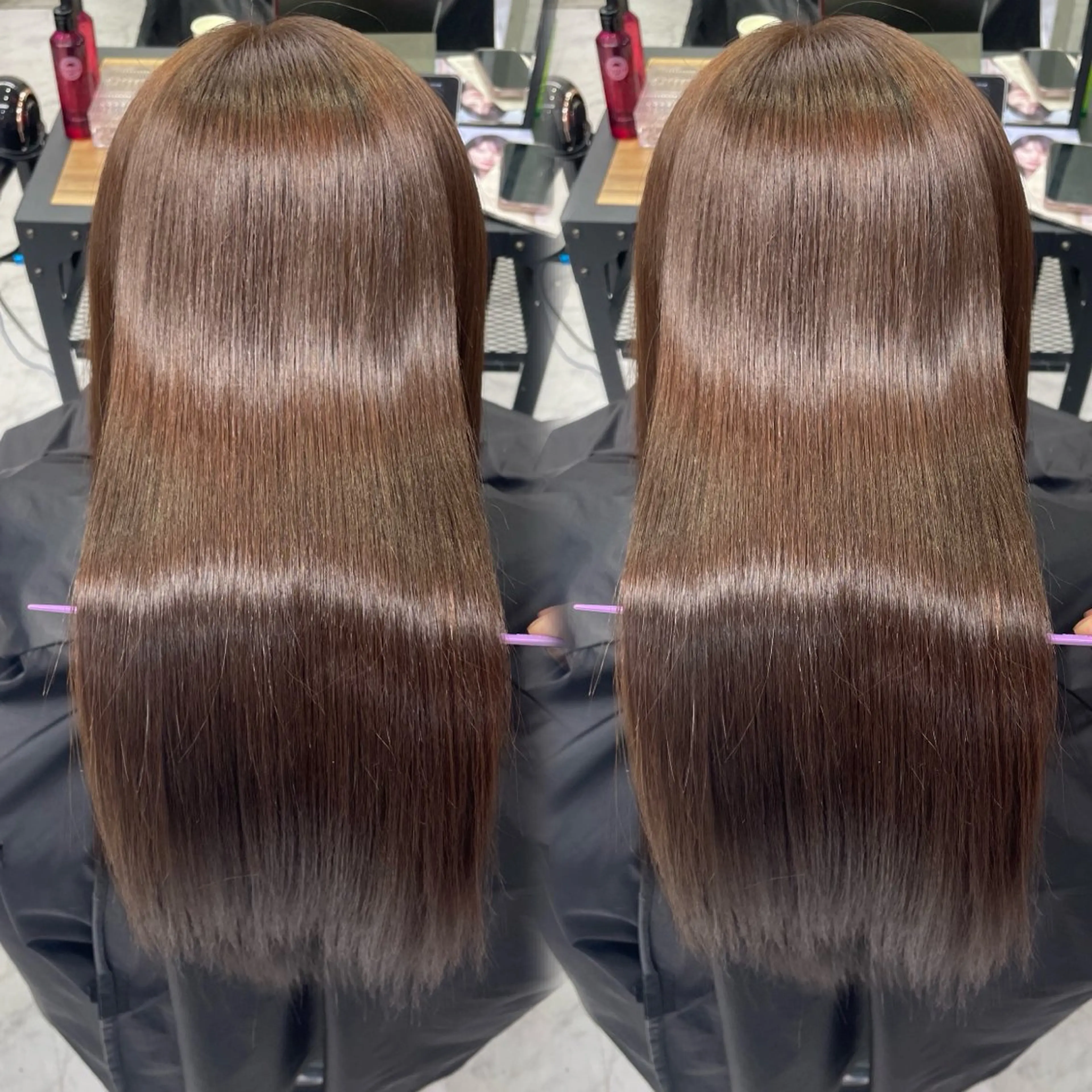 ロング 縮毛矯正 トリートメント RAF TOKYO 2nd 今泉店所属・RAF KAEDEのヘアスタイル