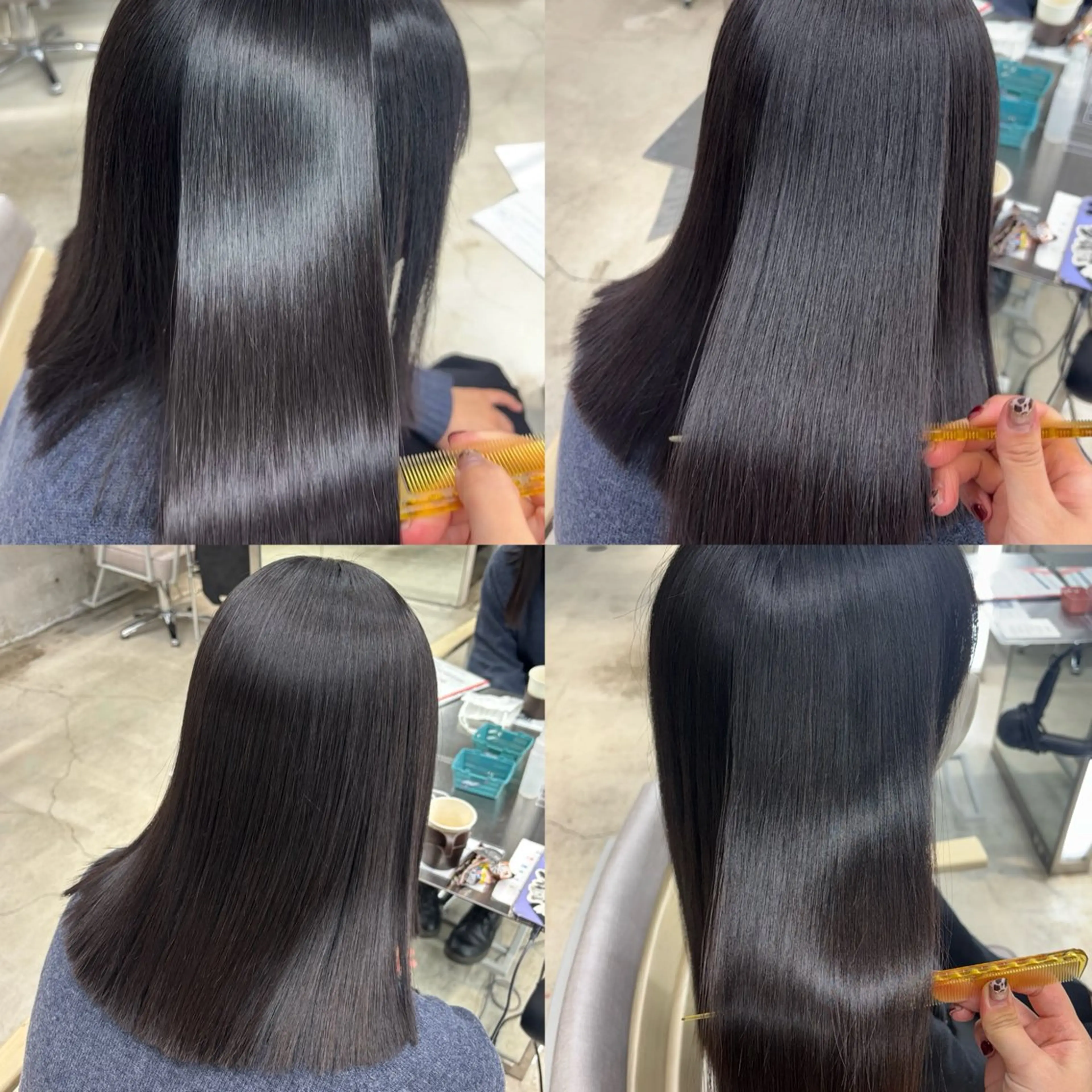 ロング 縮毛矯正 モテ♡hair 🎠🫧ERIのヘアスタイル