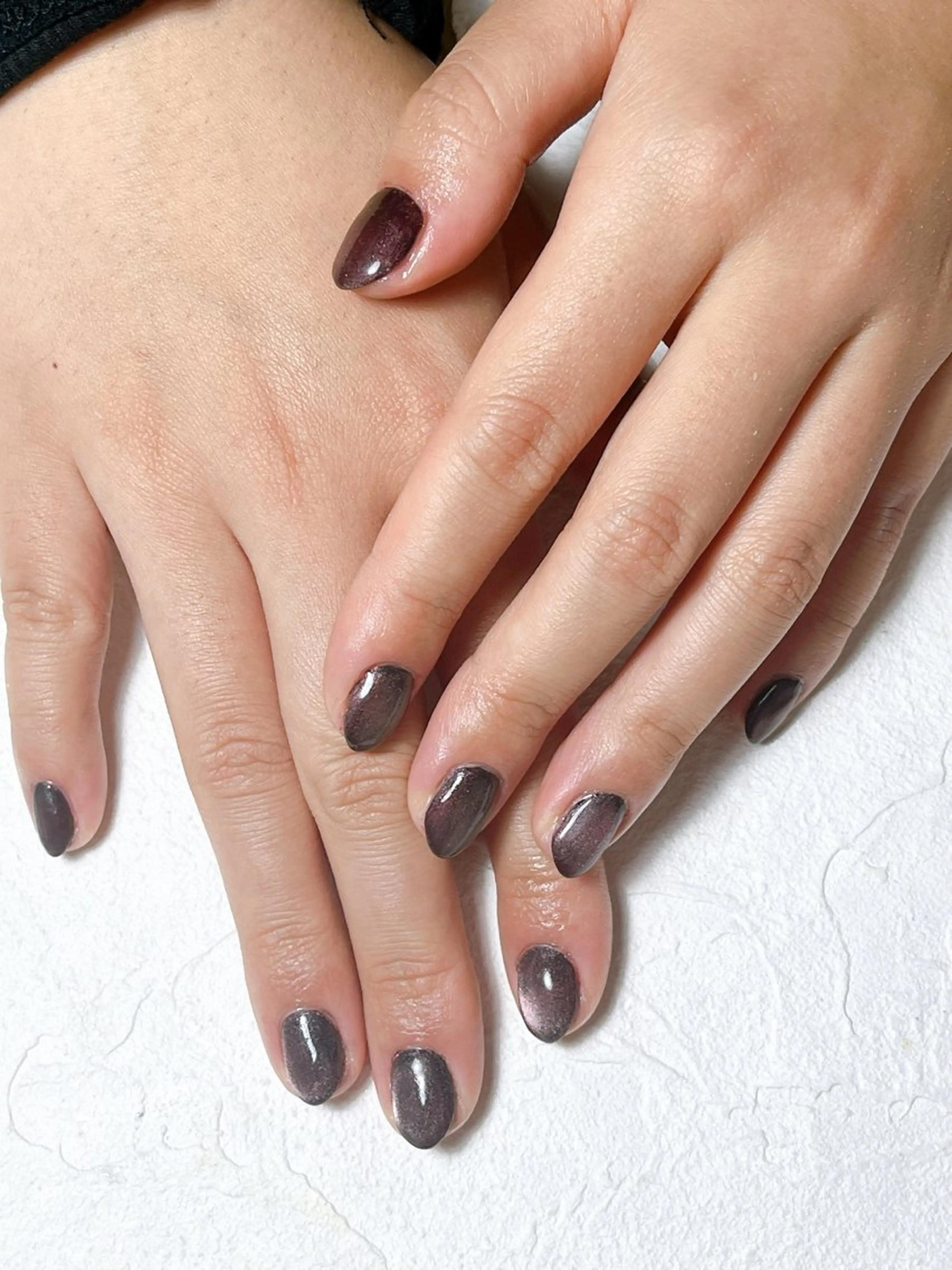 ネイル オーロラネイル フットネイル フレンチネイル ジェルネイル マグネットネイル ハンドネイル Mogu nail 二子玉川のネイルデザイン