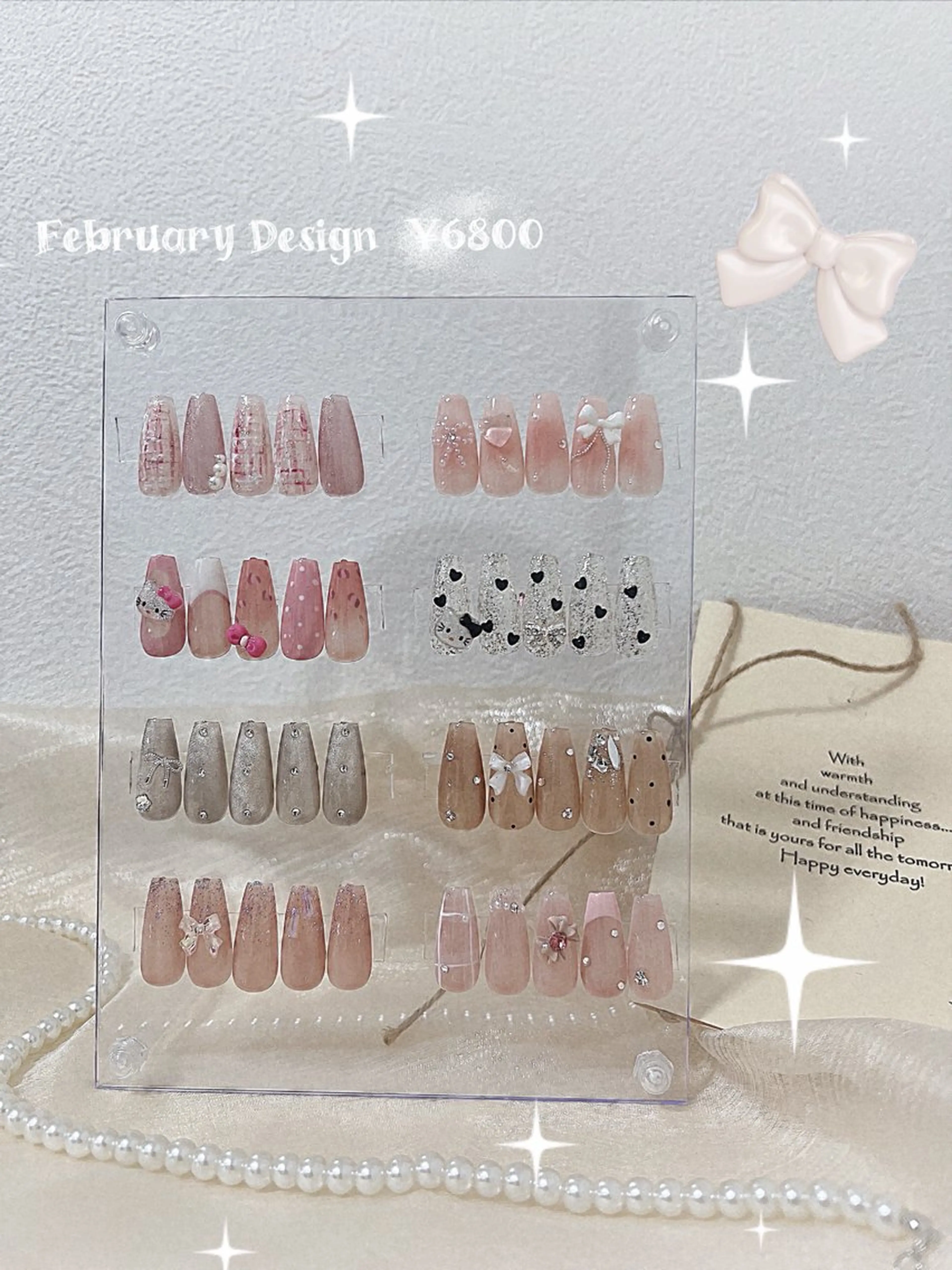 ネイル バレンタイン KURE ISAKIのネイルデザイン