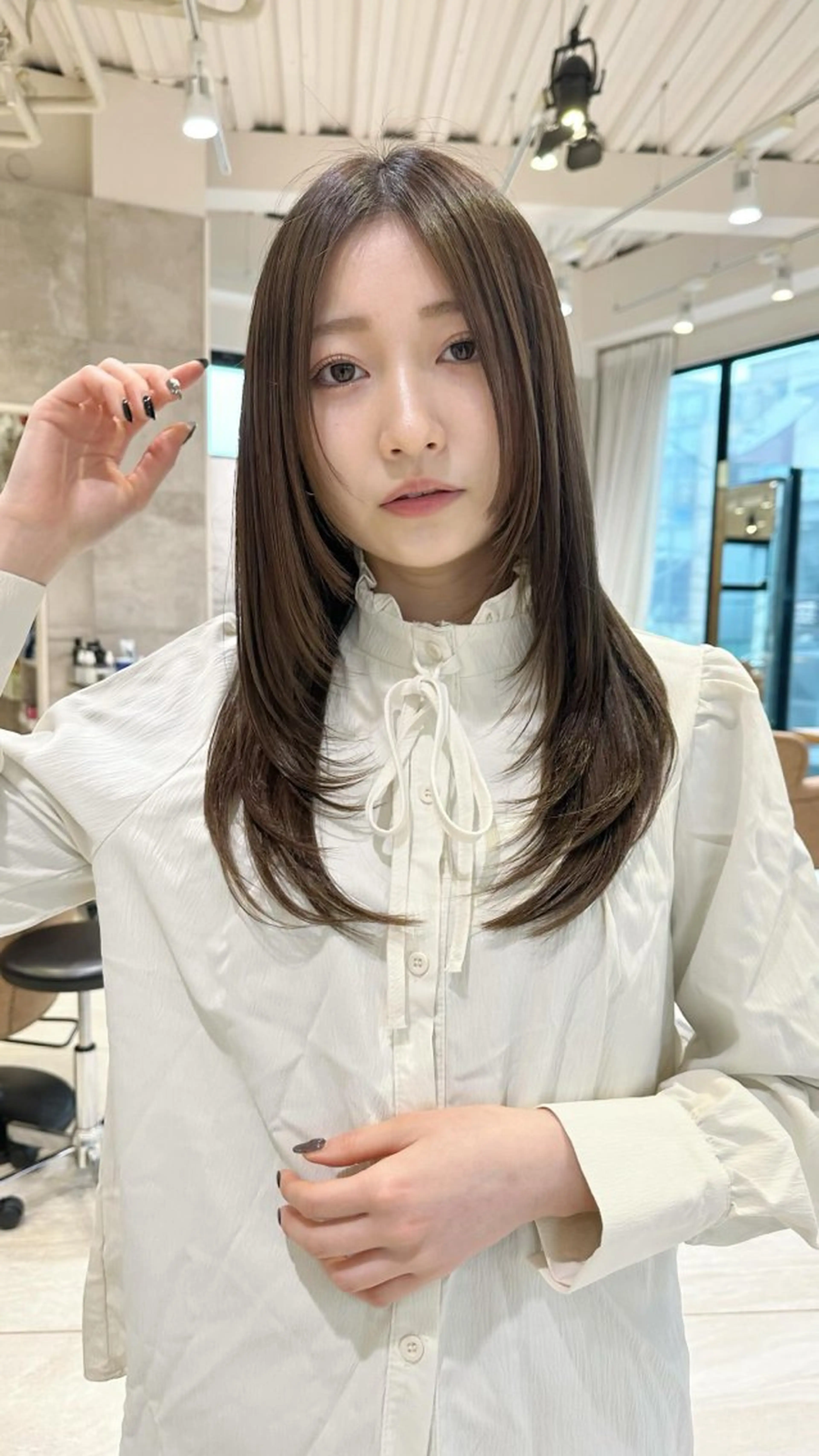 🎀無料✨️似合わせレイヤーカット➕ 5STEP 𝒐𝒈𝒈𝒊𝒐𝒕𝒕𝒐トリートメント🎀の写真