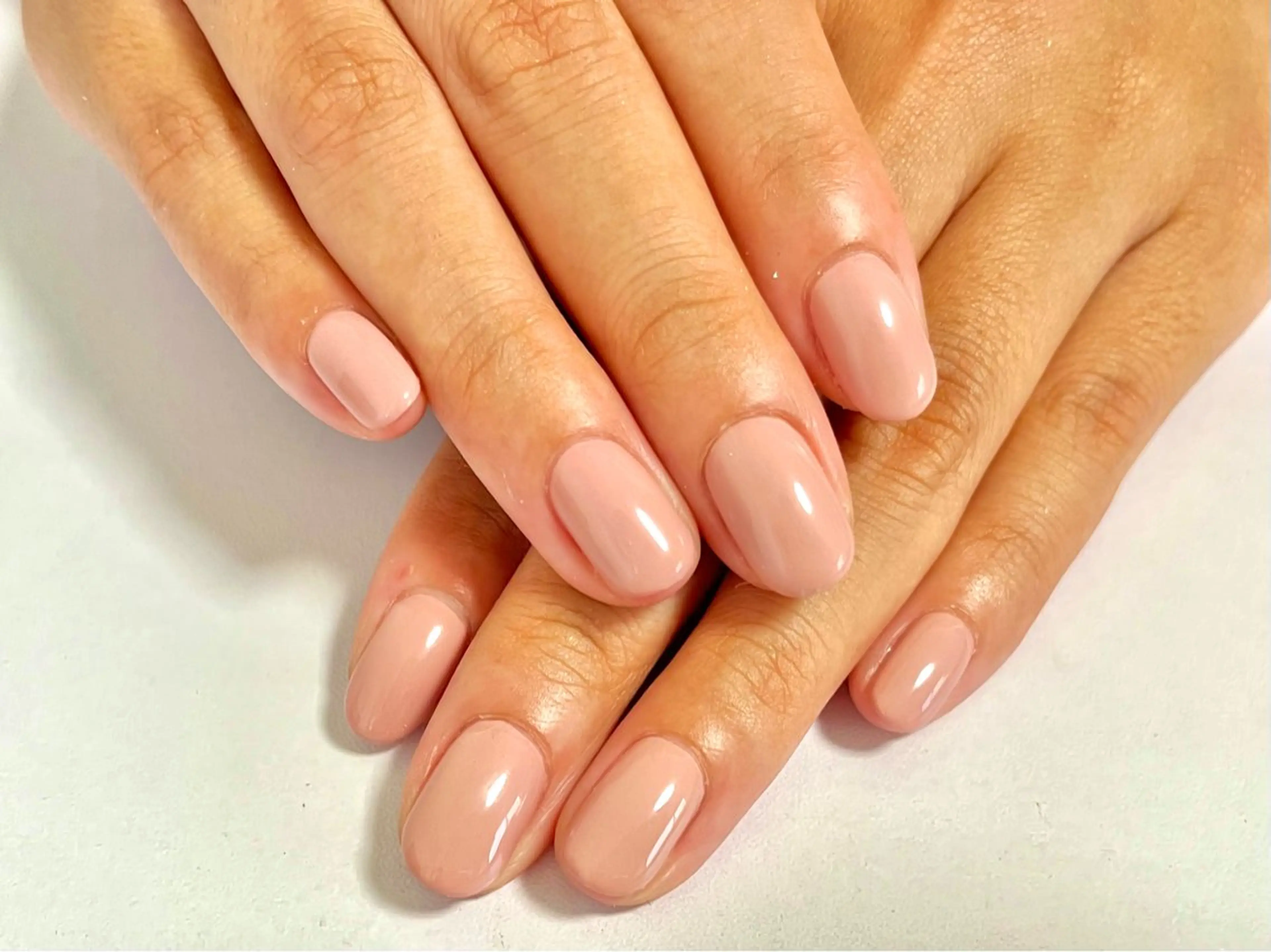 ネイル ワンカラーネイル プライベートサロン Featherのネイルデザイン