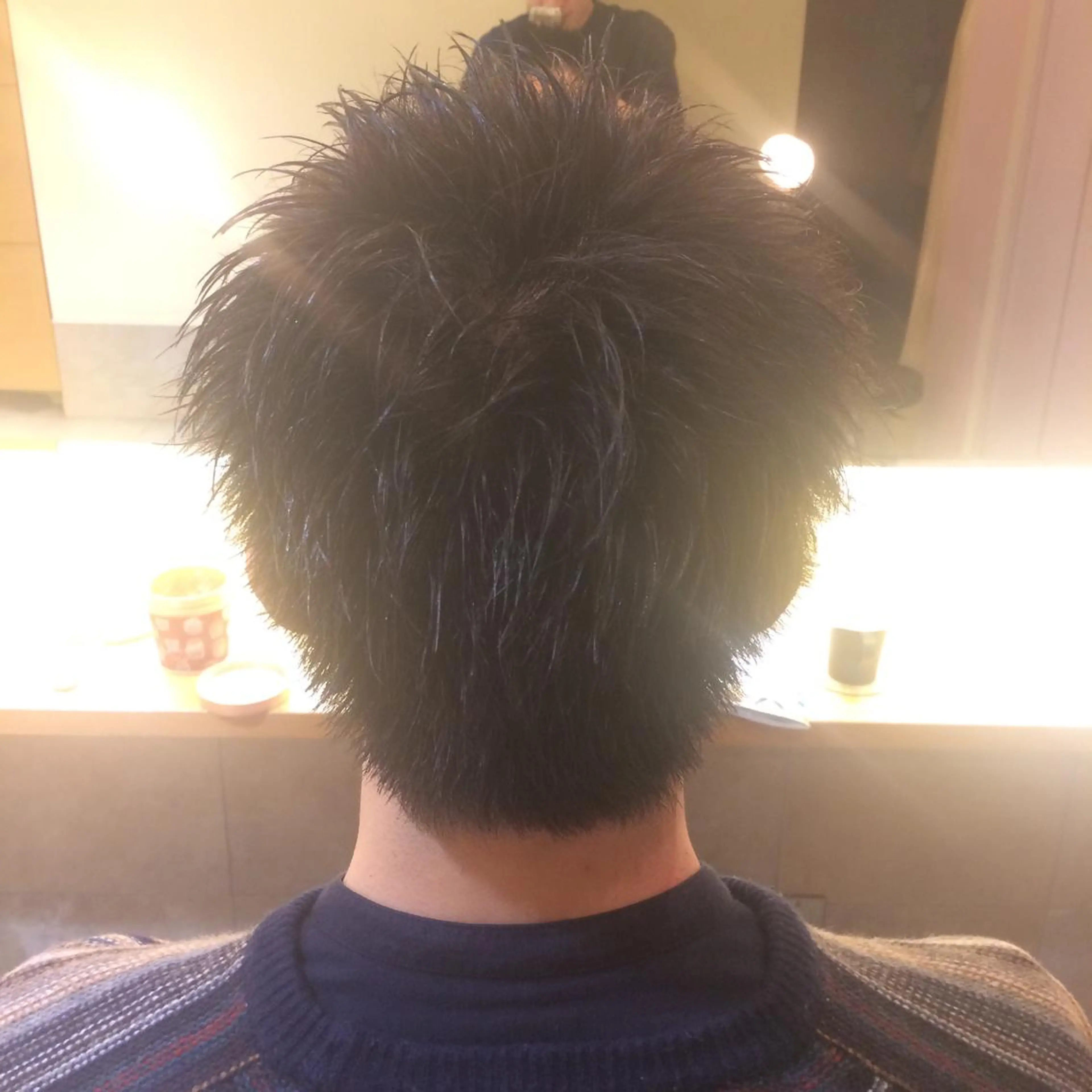 カラー ヘアアレンジ メンズ メンズパーマの巨匠 鈴木純のヘアスタイル