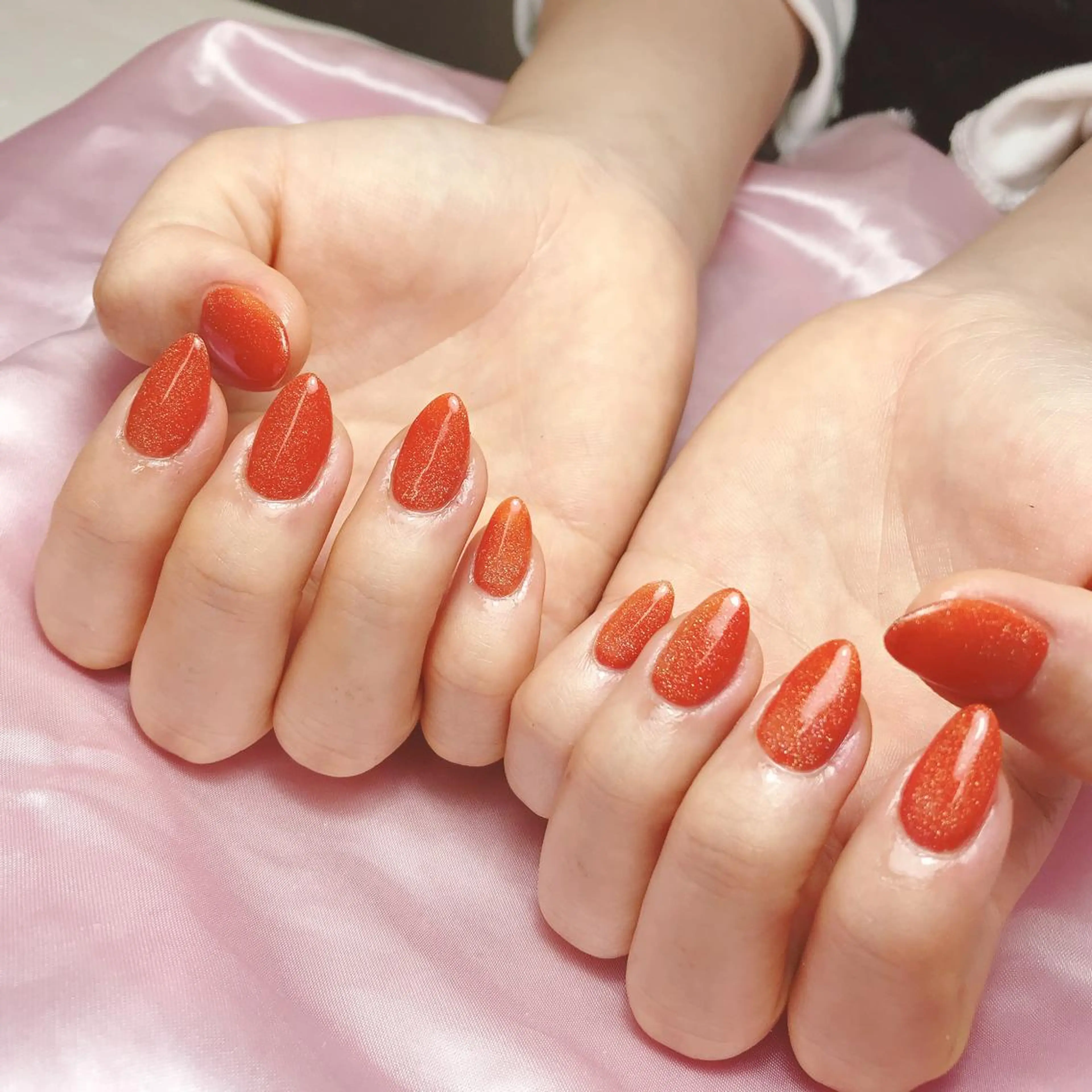 ネイル ワンカラーネイル スカルプネイル ハンドネイル 深爪を断らない スカルプ高評価店のネイルデザイン