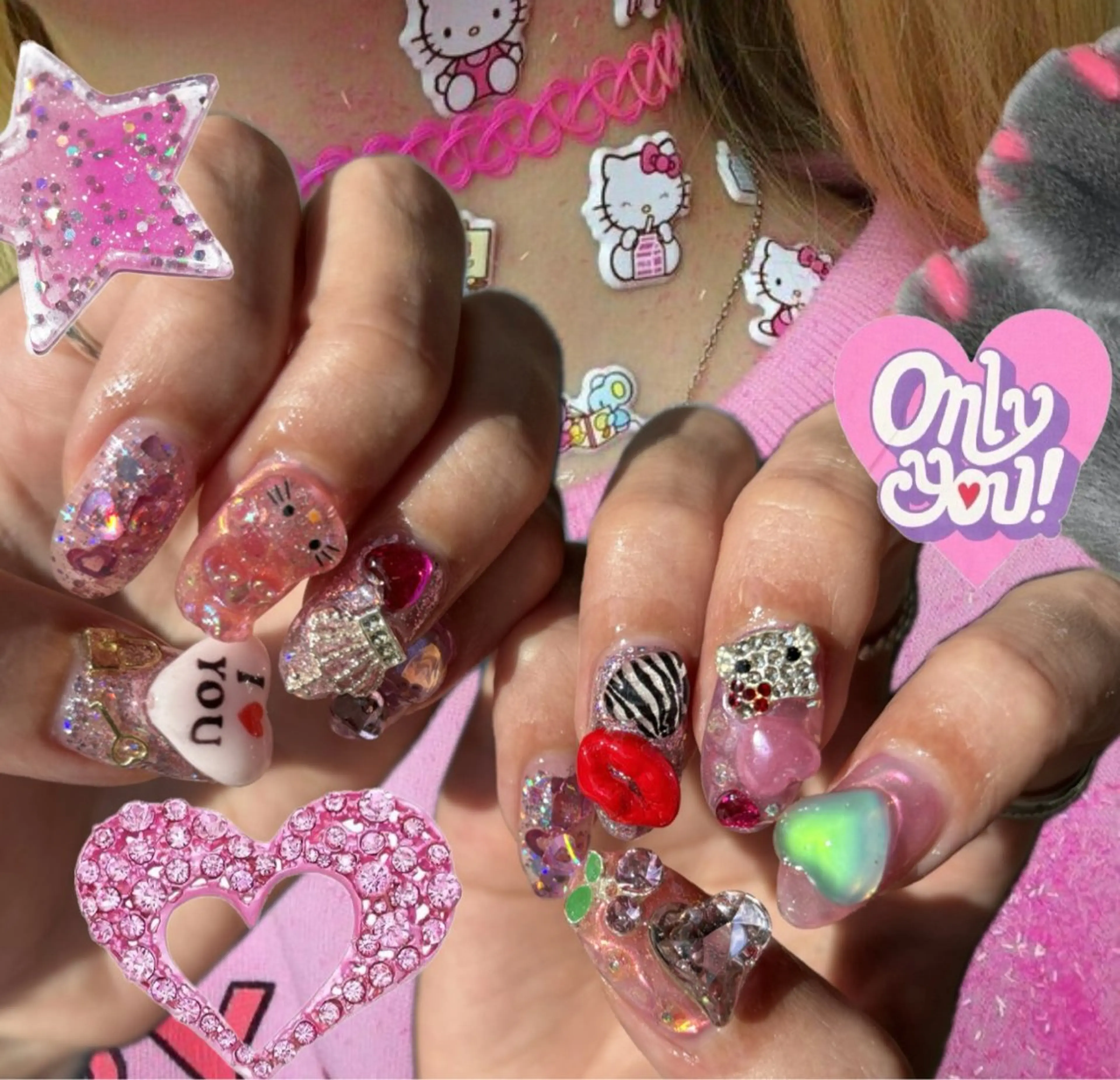 ネイル ピンク oh my  nail nail所属・miyu_ohmy nail_nailのネイルデザイン
