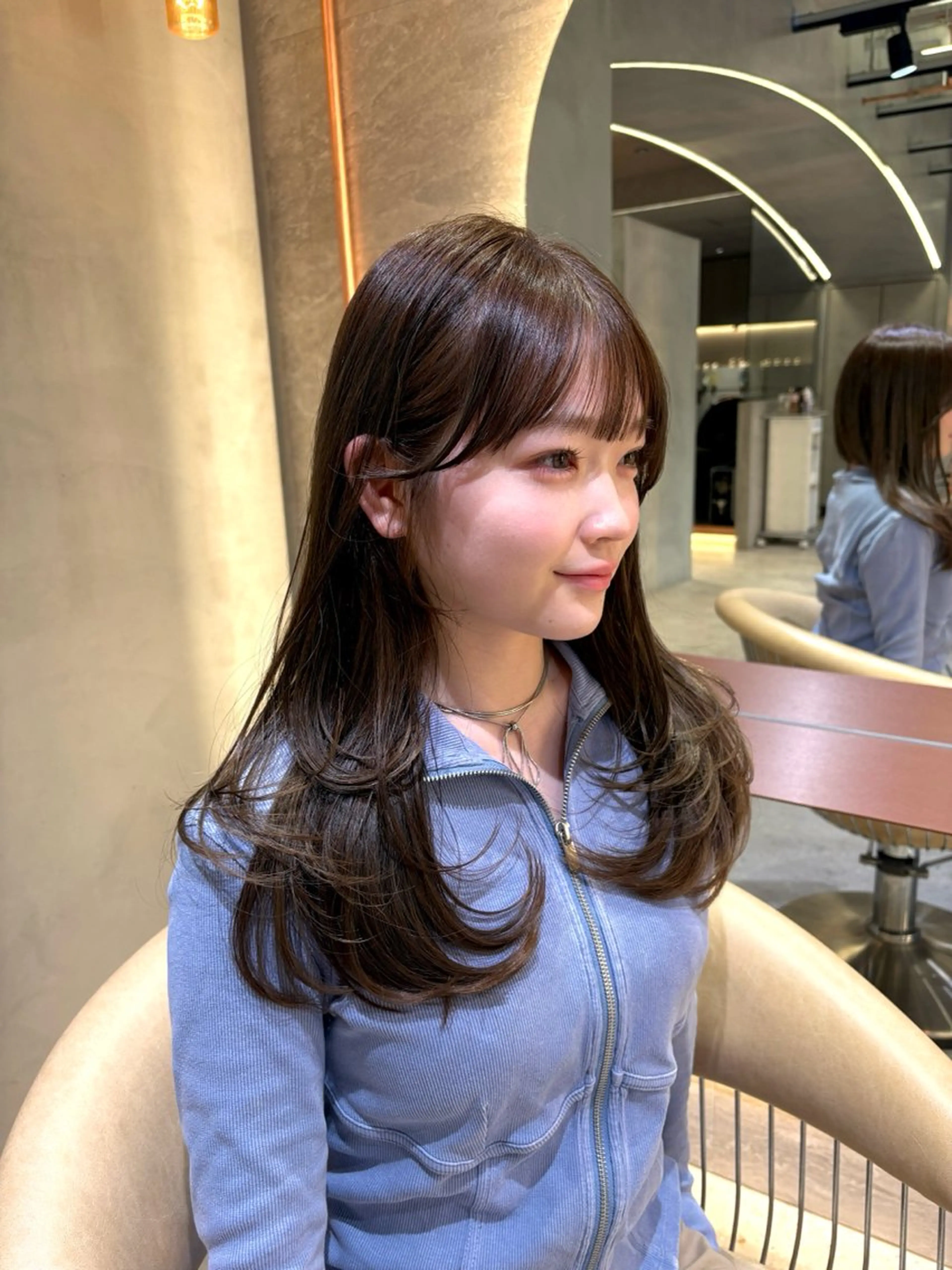 ロング 顔周りレイヤーカット /髪質改善/ゆう🤍のヘアスタイル