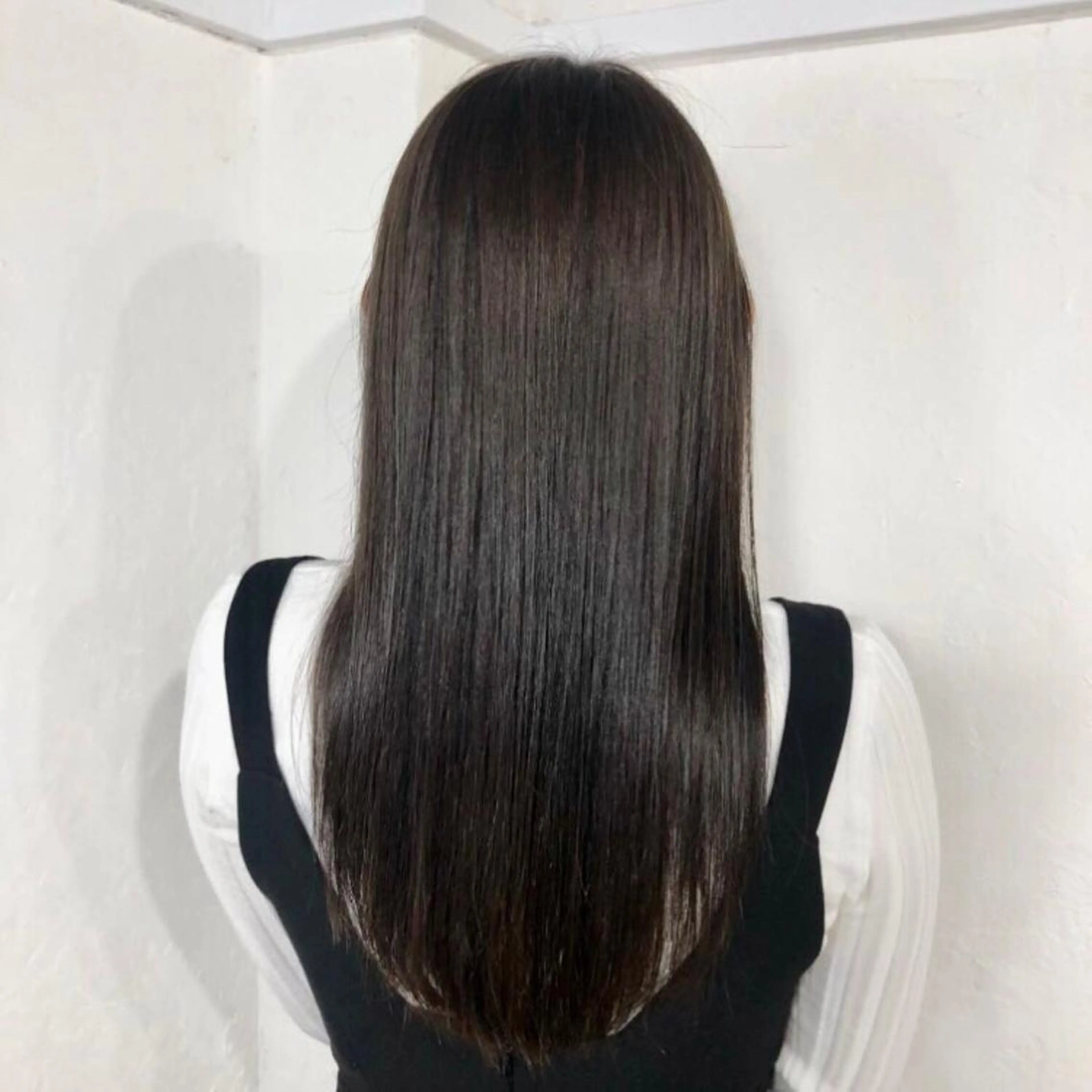 ロング 丸山 史香のヘアスタイル