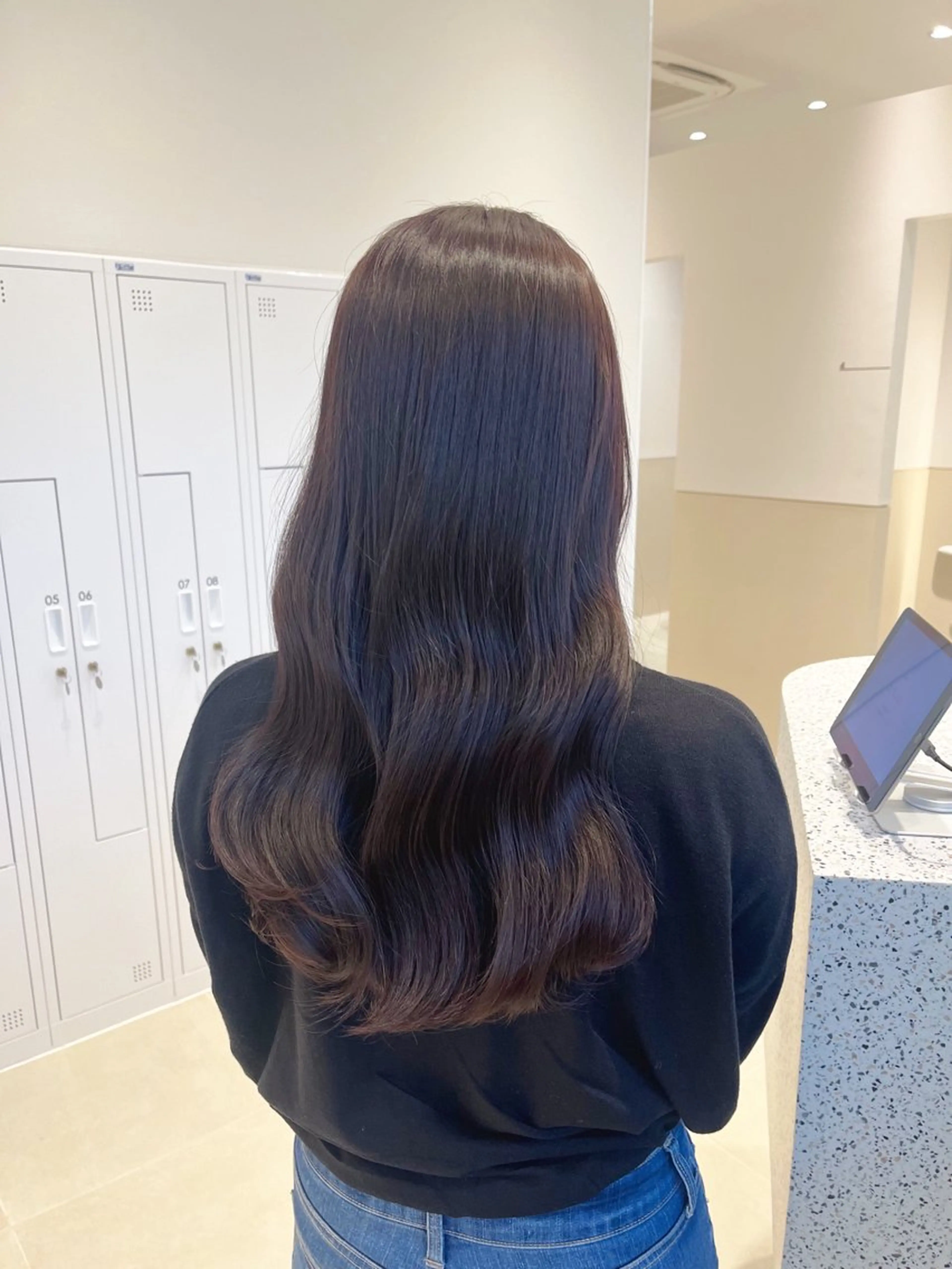 ロング カラー SALOWIN京都河原町suite店所属・うる艶カラー／ 髪質改善／arisaのヘアスタイル