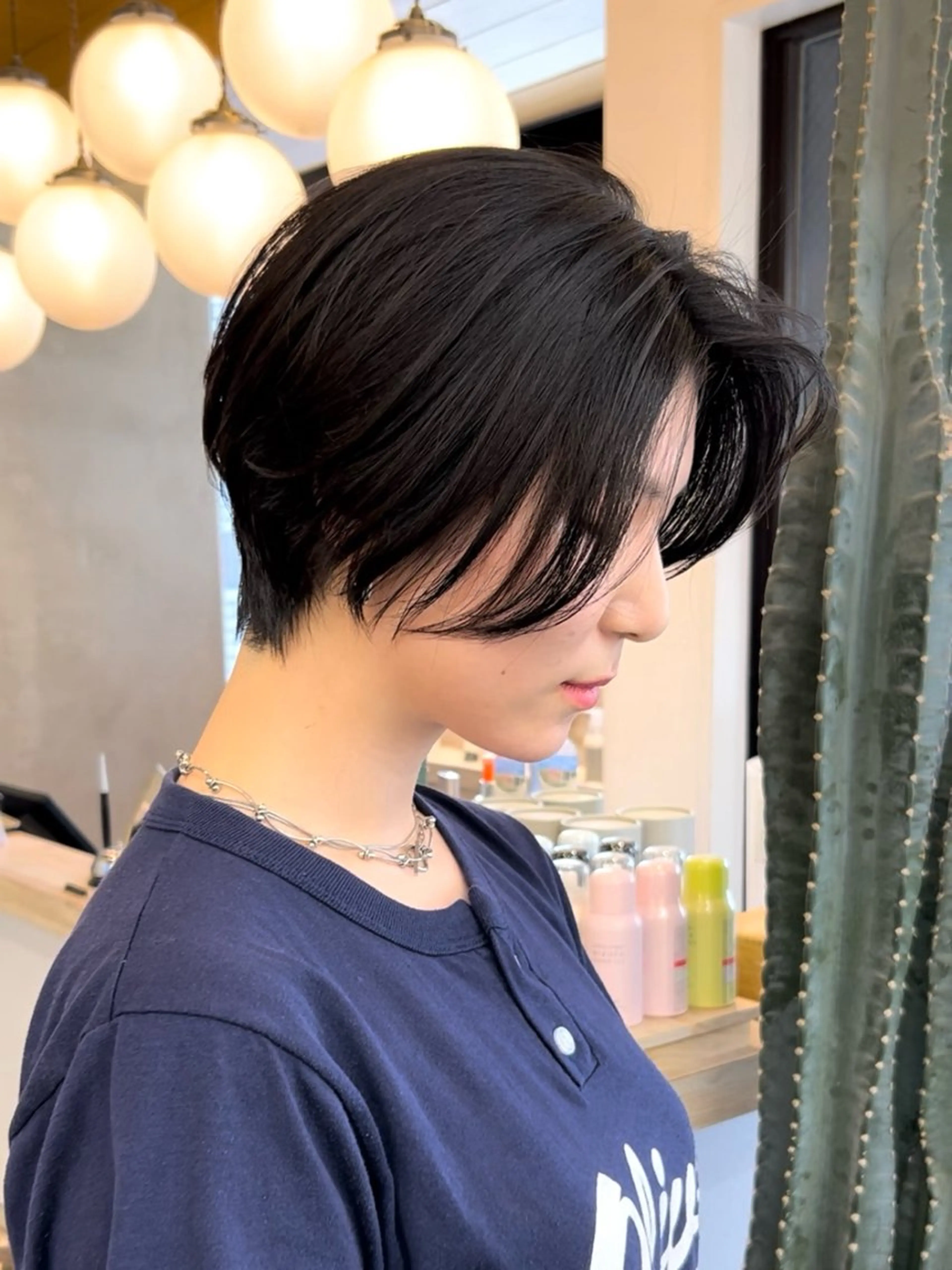 ショート カット トリートメント 🩵縮毛矯正/ブリー チ/髪質改善/いつかのヘアスタイル