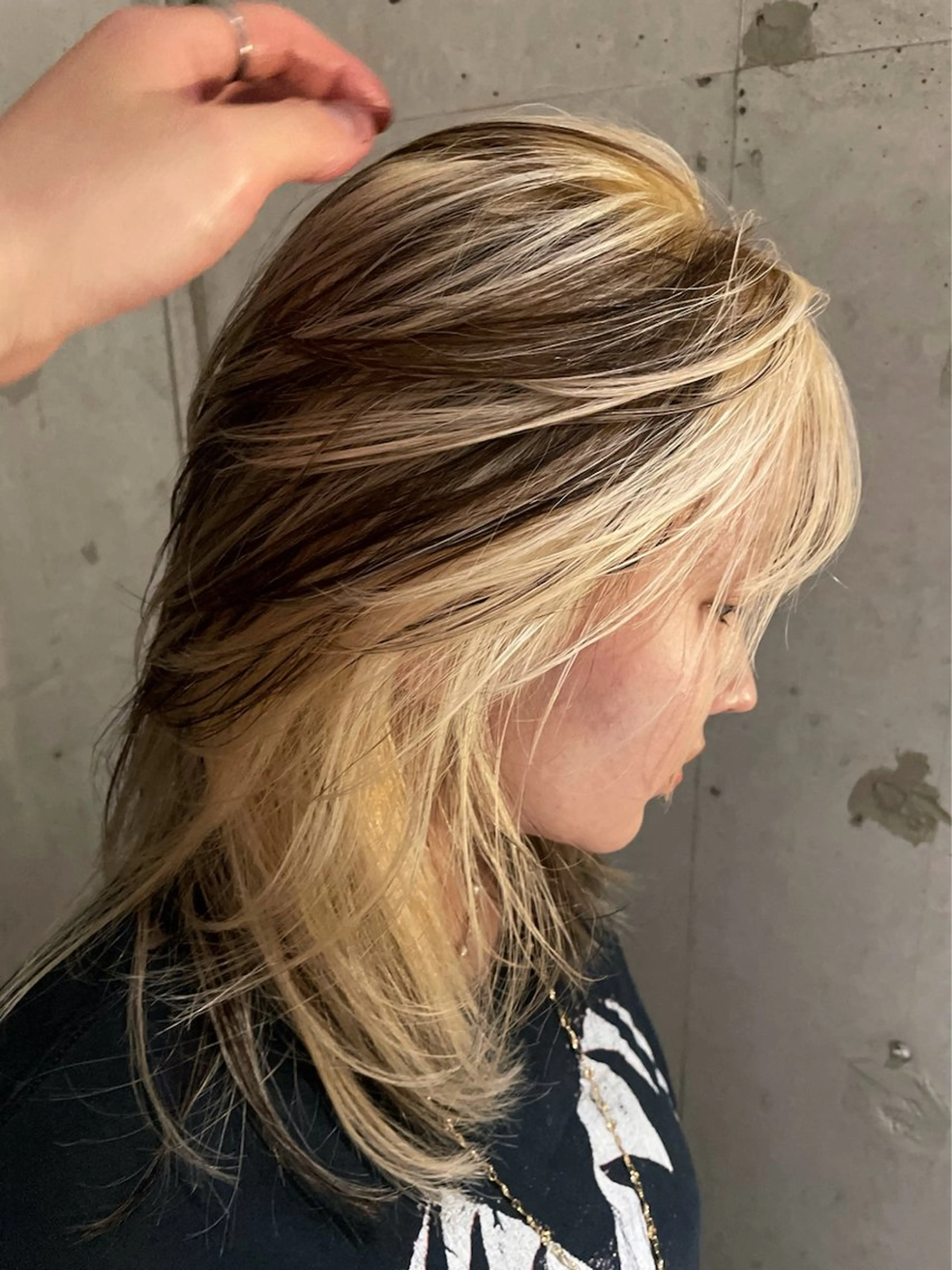 ミディアム ヘアカラー sano rikitoのヘアスタイル