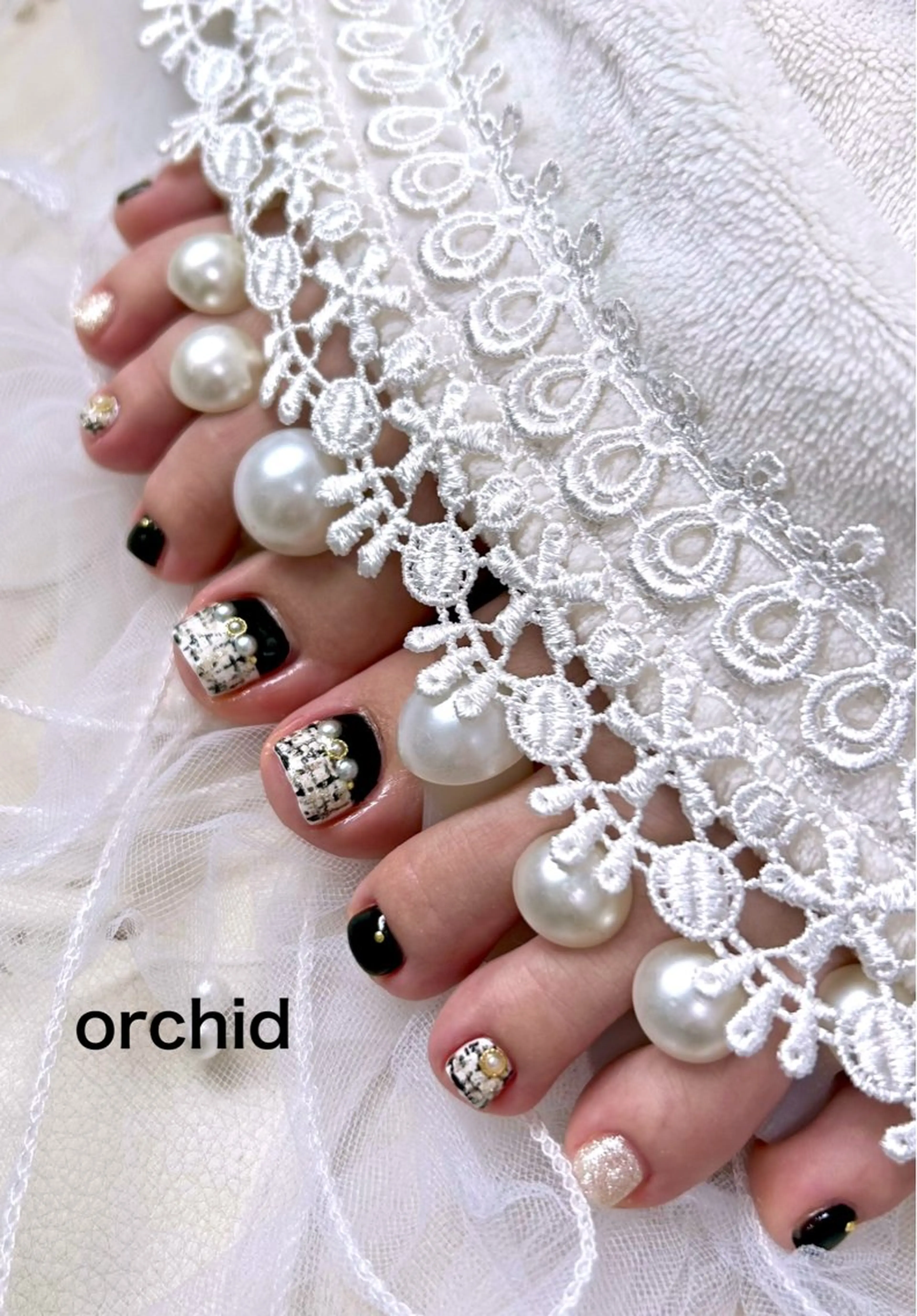 ネイル orchid ♡オーキッドのネイルデザイン