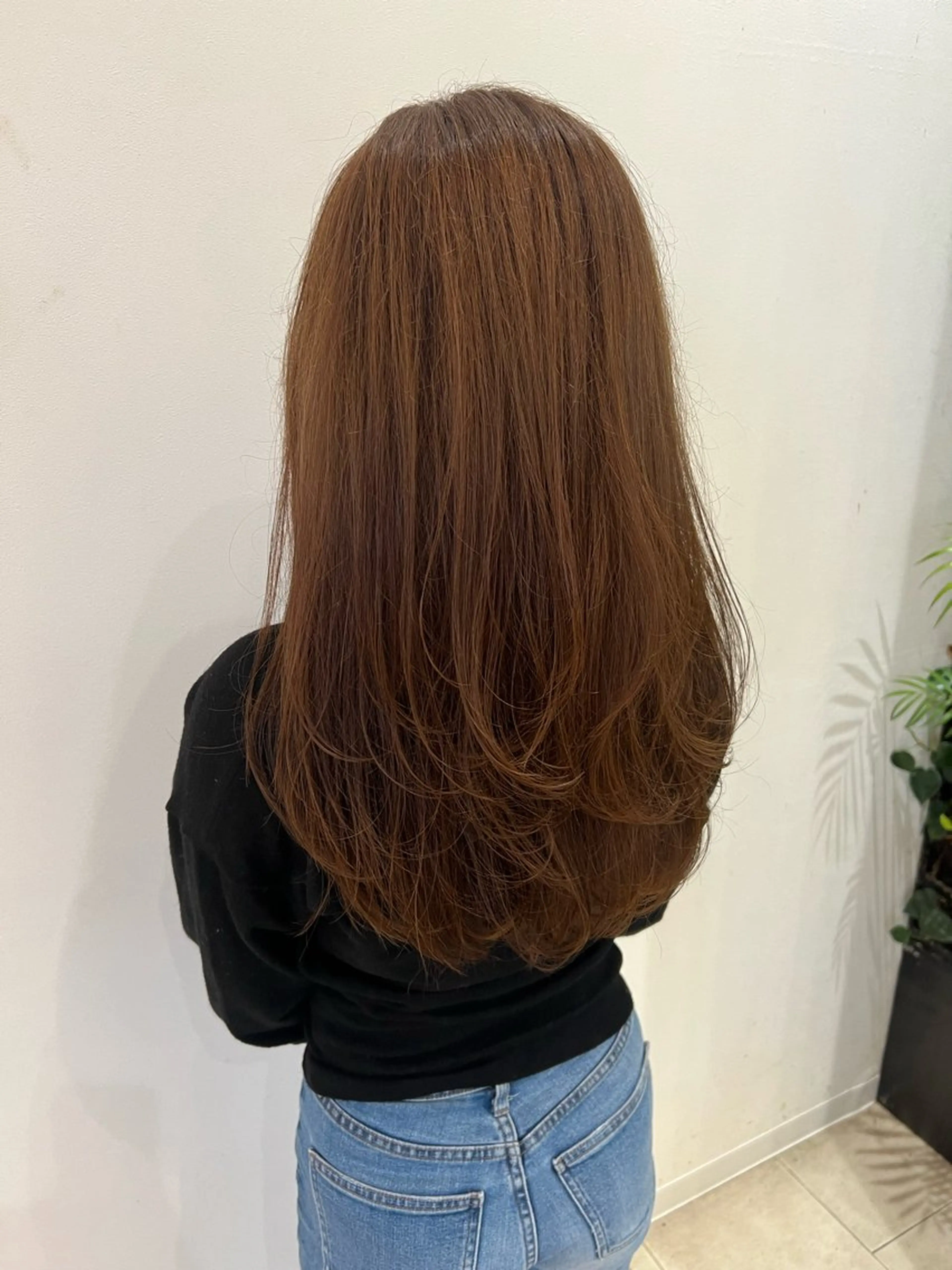 ロング レイヤーカット カット ヘアカラー トリートメント 🫧Ai/ ロロネー森ノ宮💖のヘアスタイル