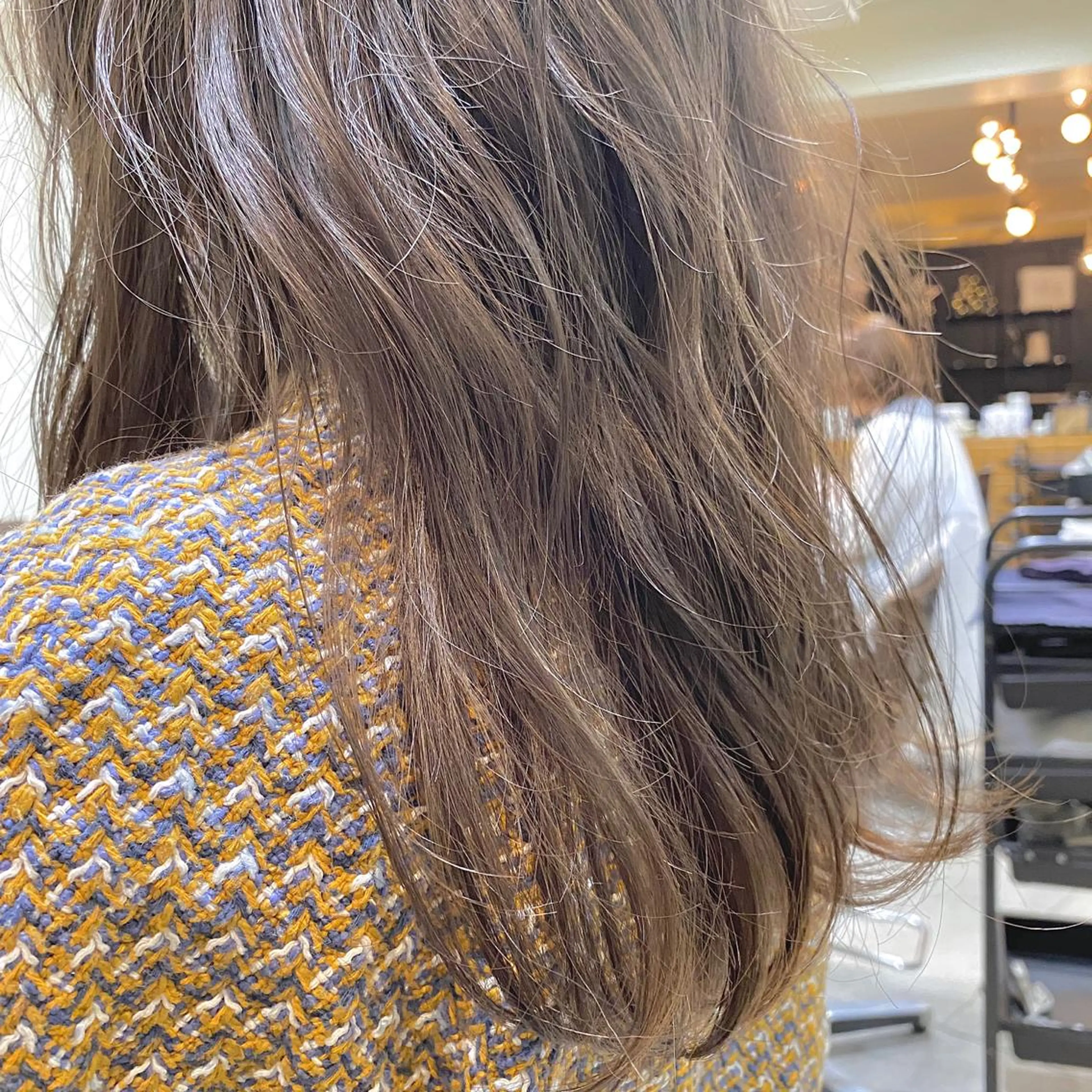 セミロング カラー ヘアアレンジ カット ヘアカラー トリートメント ヘッドスパ tane.所属・【ダメージレス施術】 【透明感】北村 拓也のヘアスタイル