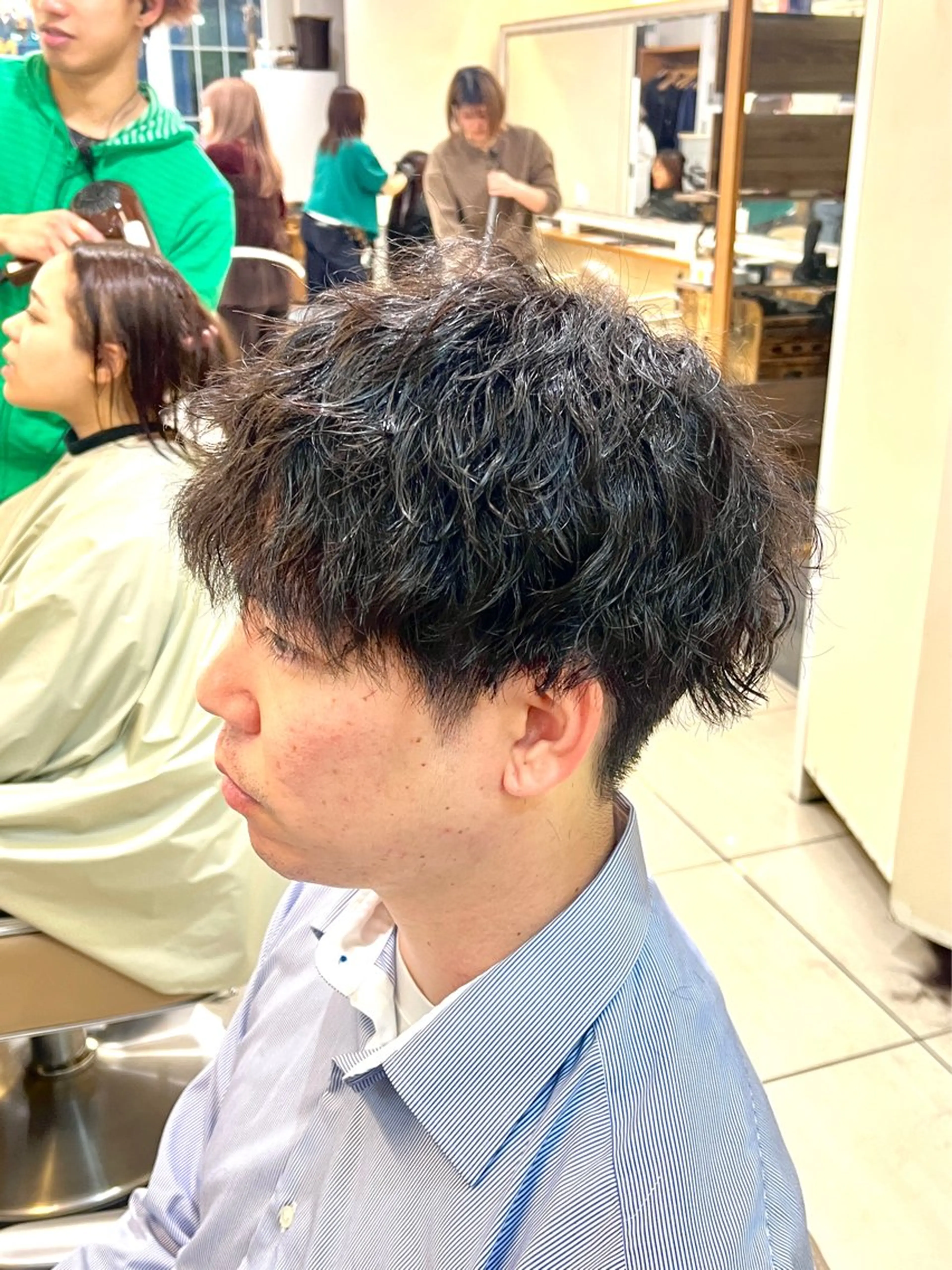 パーマ メンズ カット パーマ メンズパーマ/ 横浜/佐藤桃香 🦥のヘアスタイル