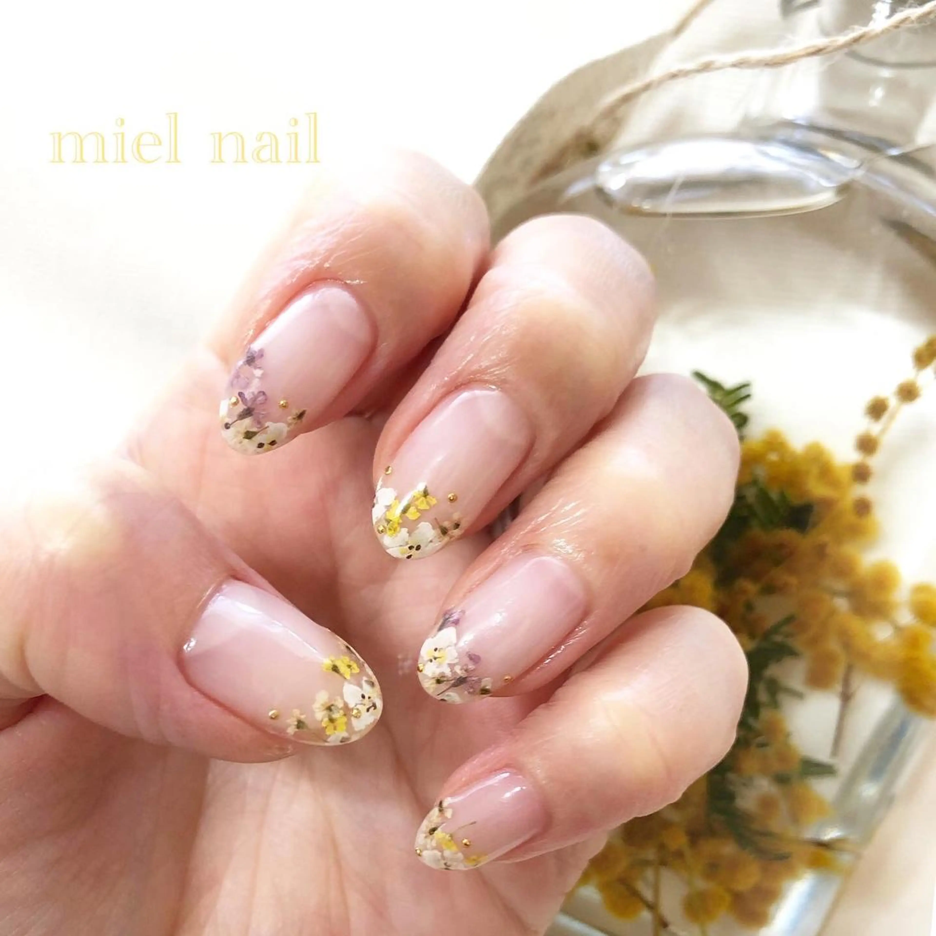 ネイル ハンドネイル miel nailのネイルデザイン