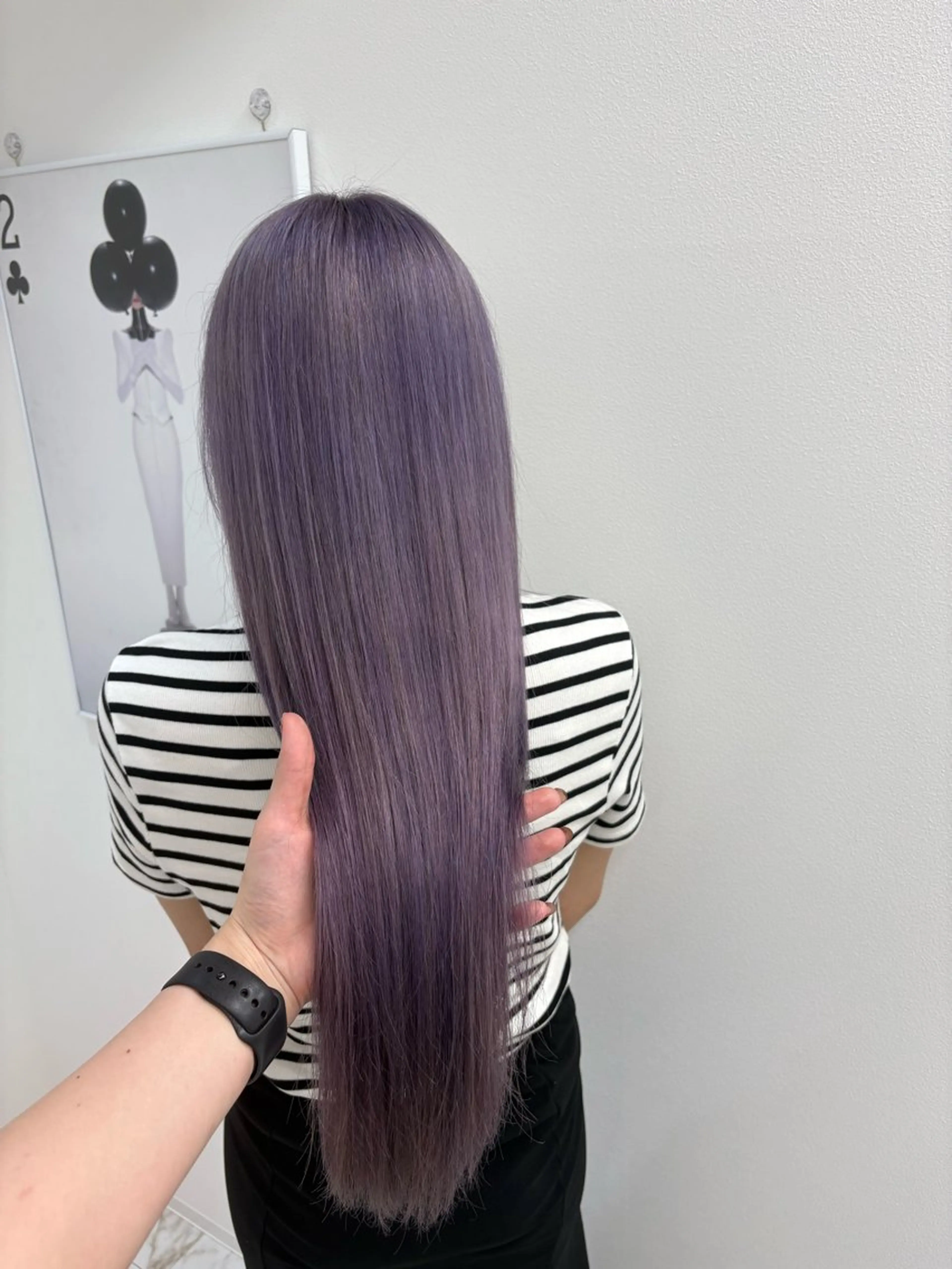 ロング Haruna/河原町 ハイトーン🤍のヘアスタイル