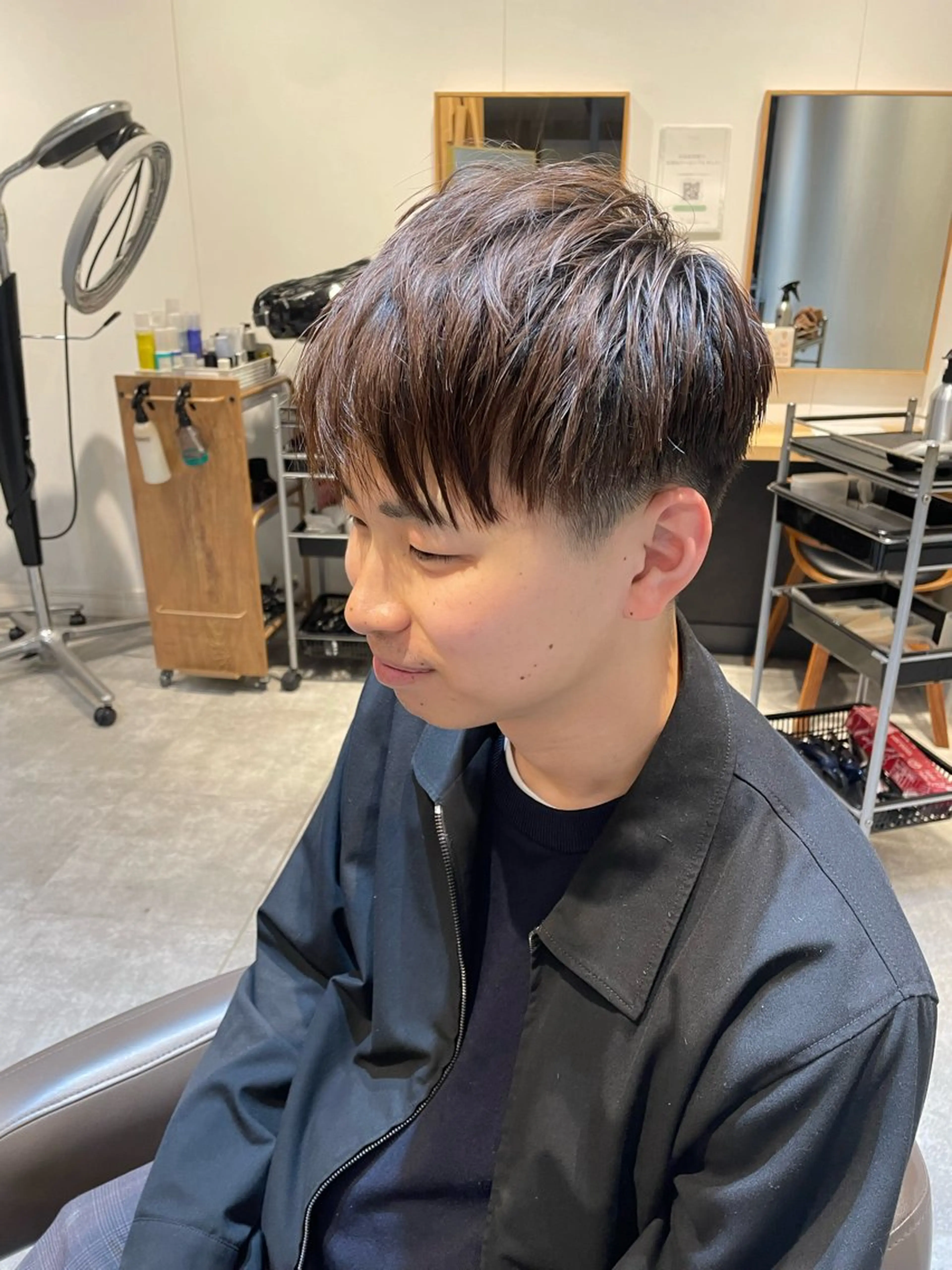 ショート 安藤萌栞 ／カットモデル募集のヘアスタイル