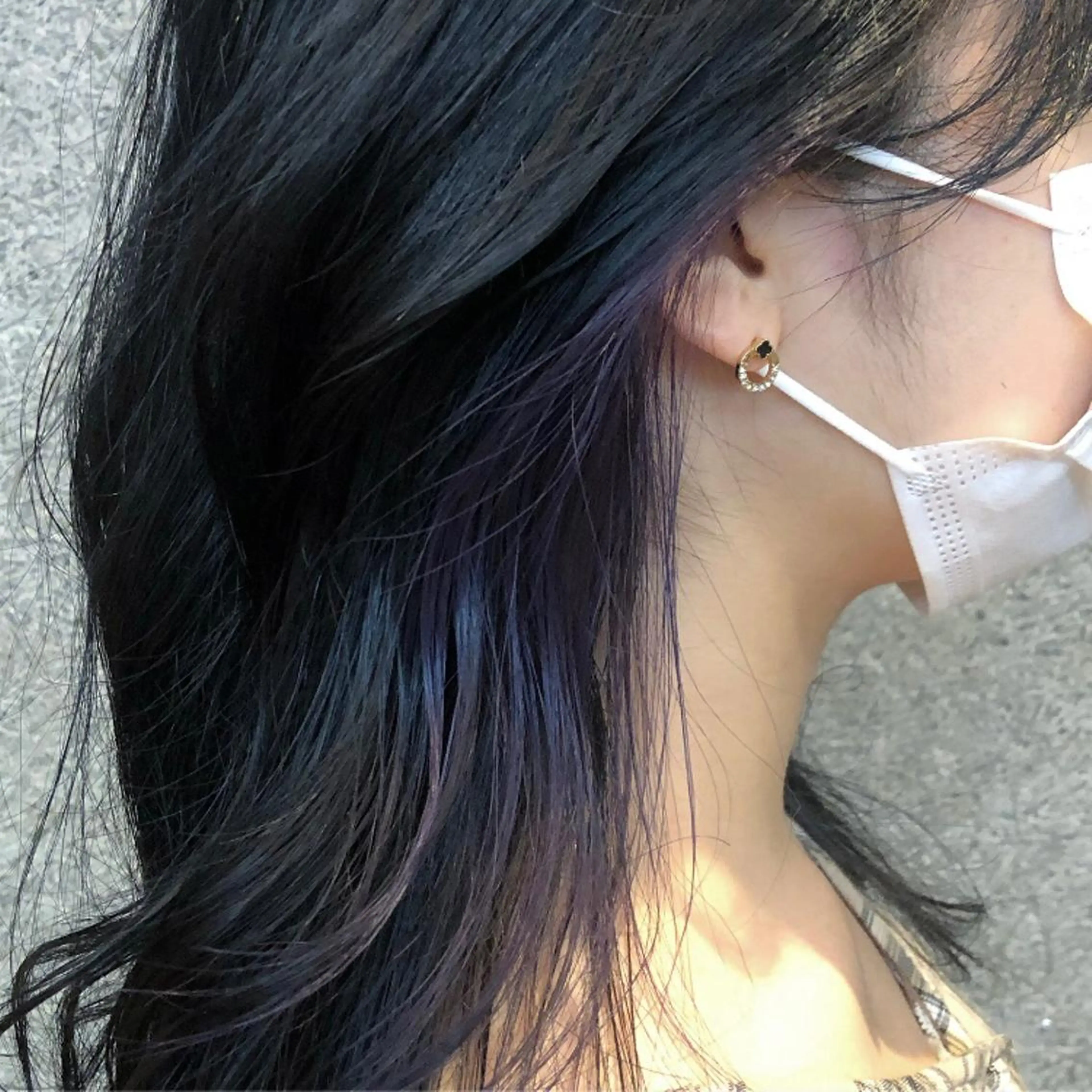 ロング カラー ヘアカラー トリートメント カトウ ユウカのヘアスタイル