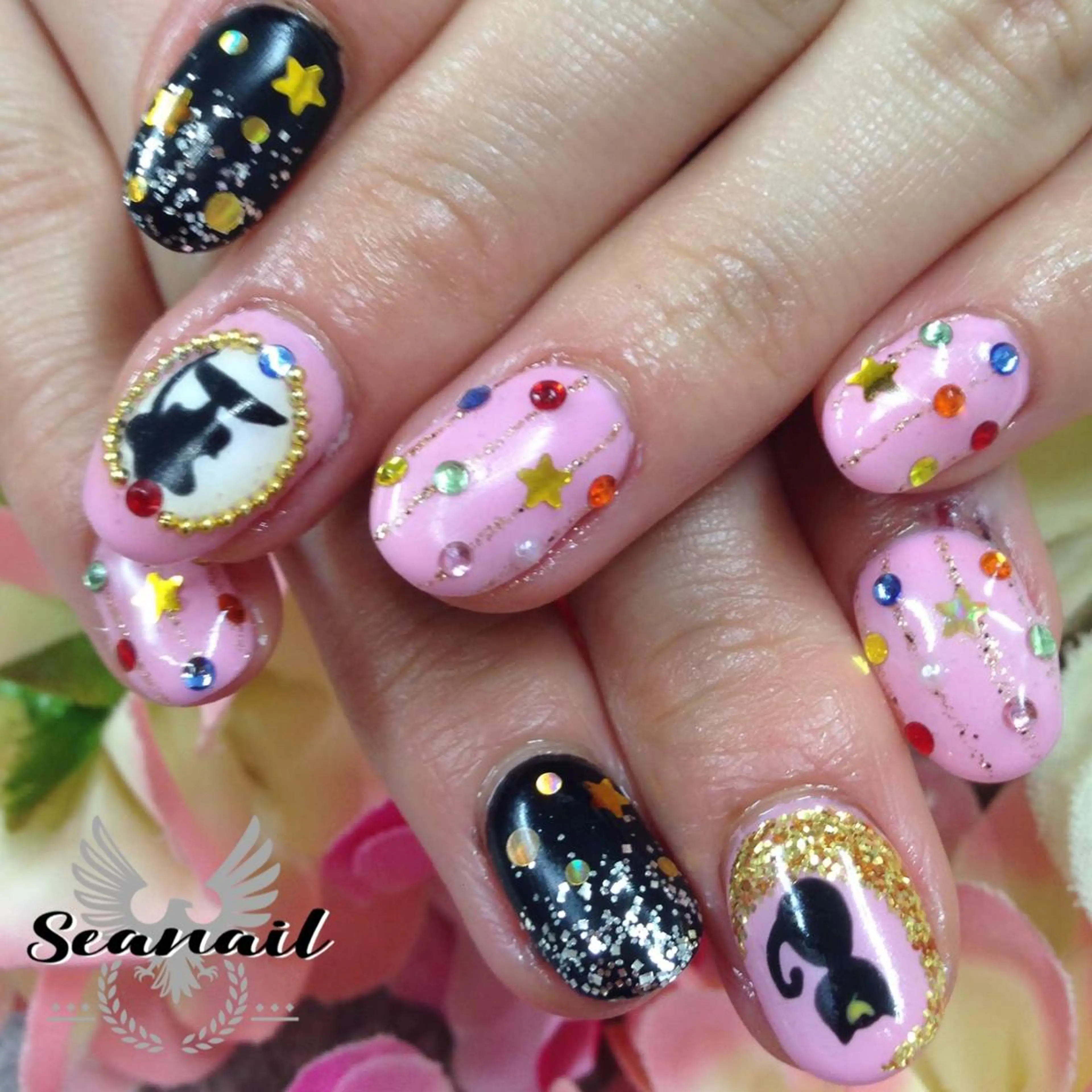 ネイル 小尾 栞のネイルデザイン