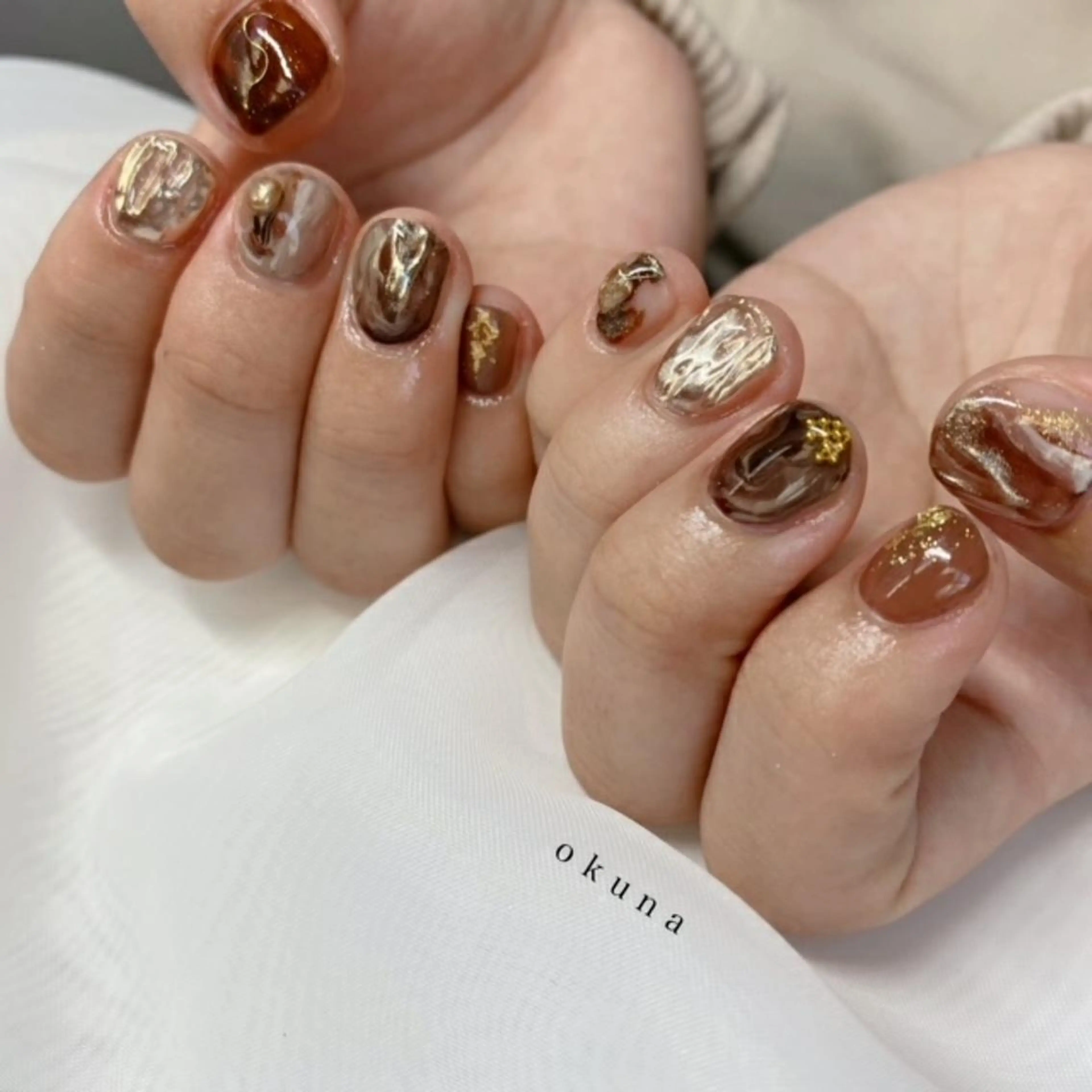 ネイル ハンドネイル パンチャパンチャ ネイルサロンのネイルデザイン