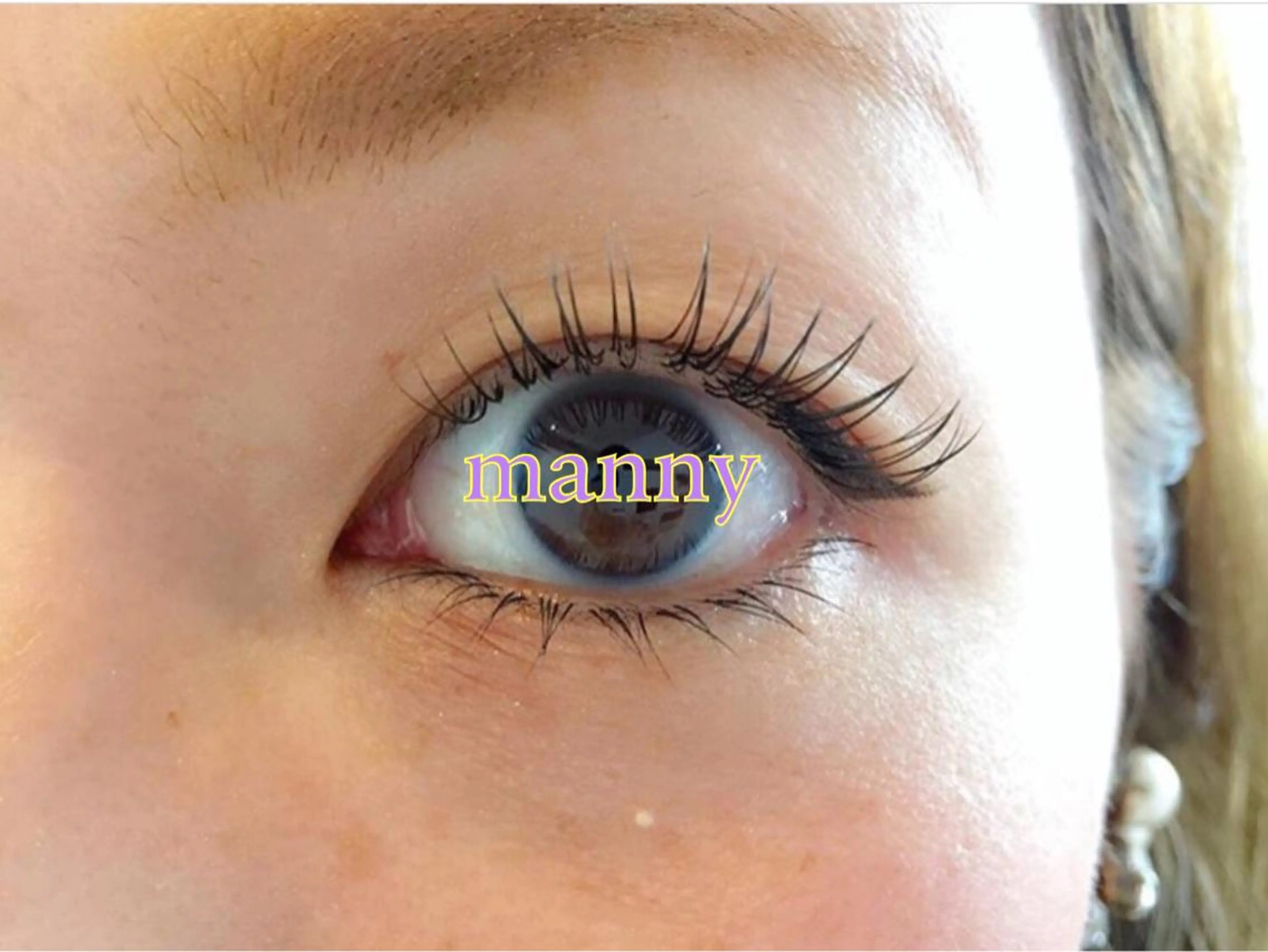 マツエク・マツパ Cカール manny eyelashのマツエク・マツパデザイン
