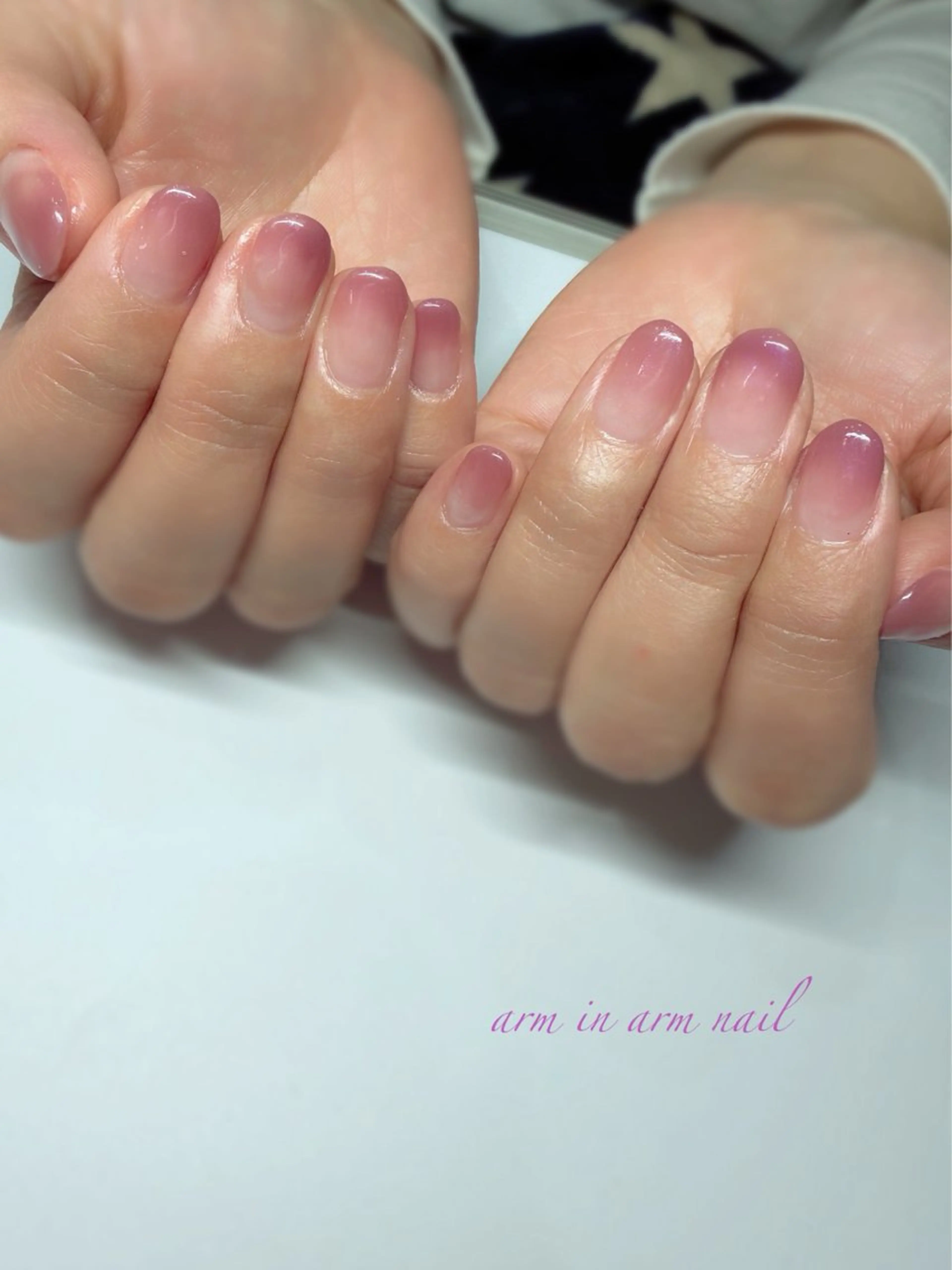 ネイル arm in arm ︎✿Yamamotoのマツエク・マツパデザイン