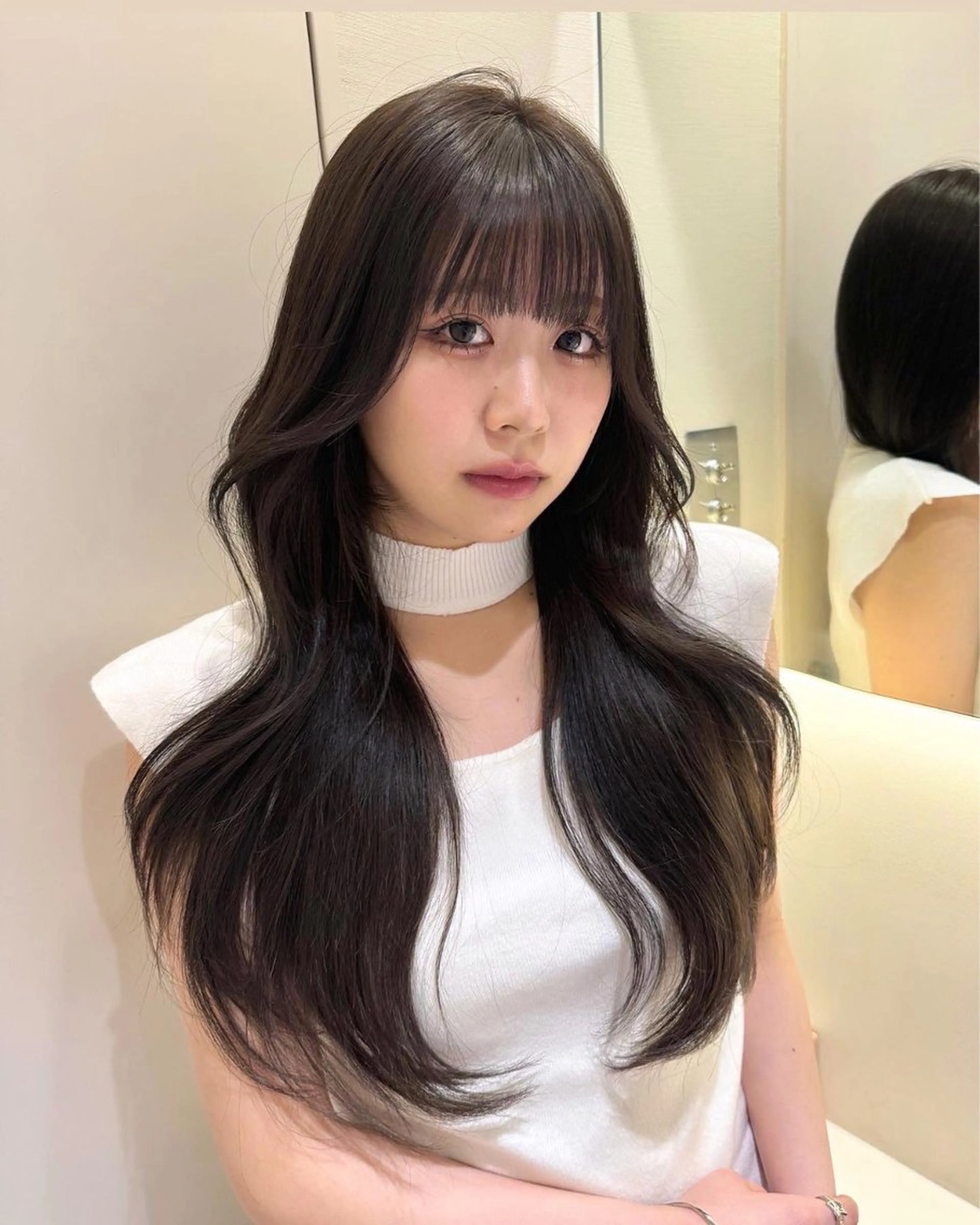 【巻きが取れるのが悩みの方♡】レイヤーカット＋髪質改善トリートメント✨の写真