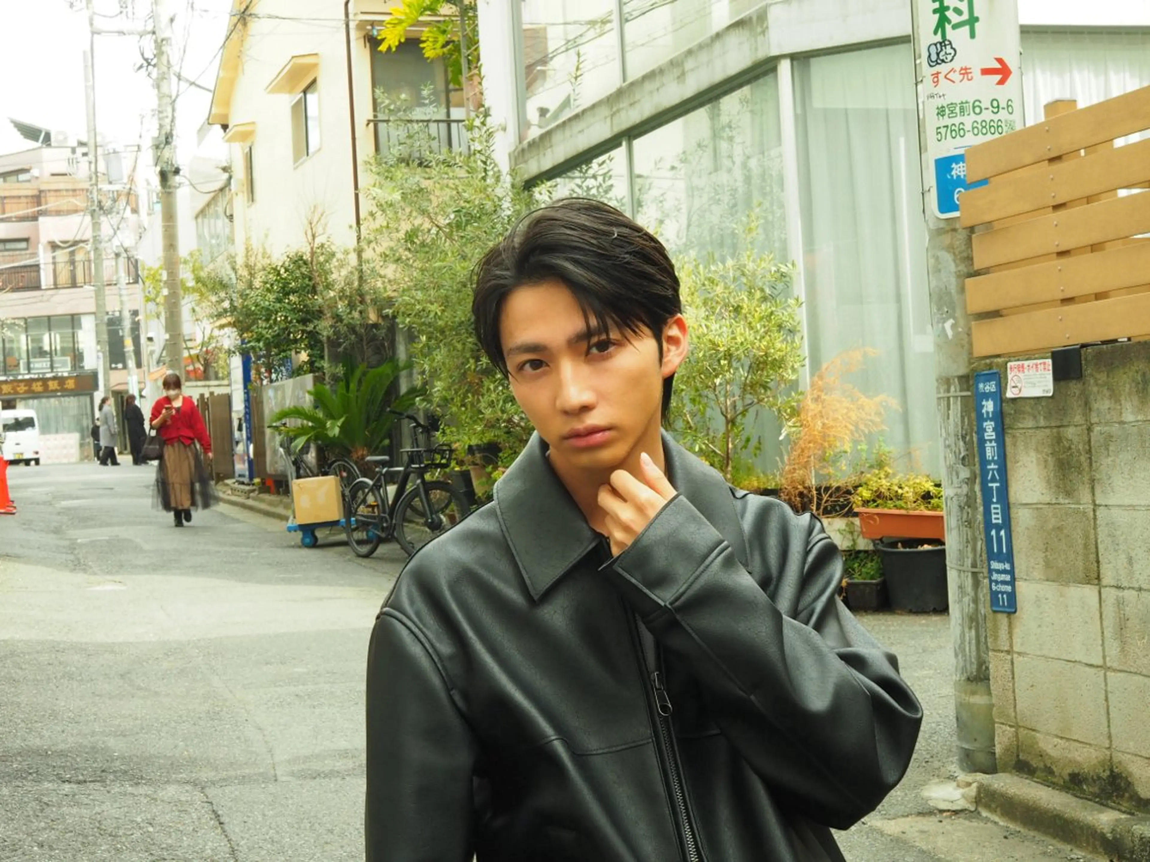 ミディアム カット ヘアカラー Lowha(ローハ)所属・メンズ特化⭐︎ ミノシマレンのヘアスタイル