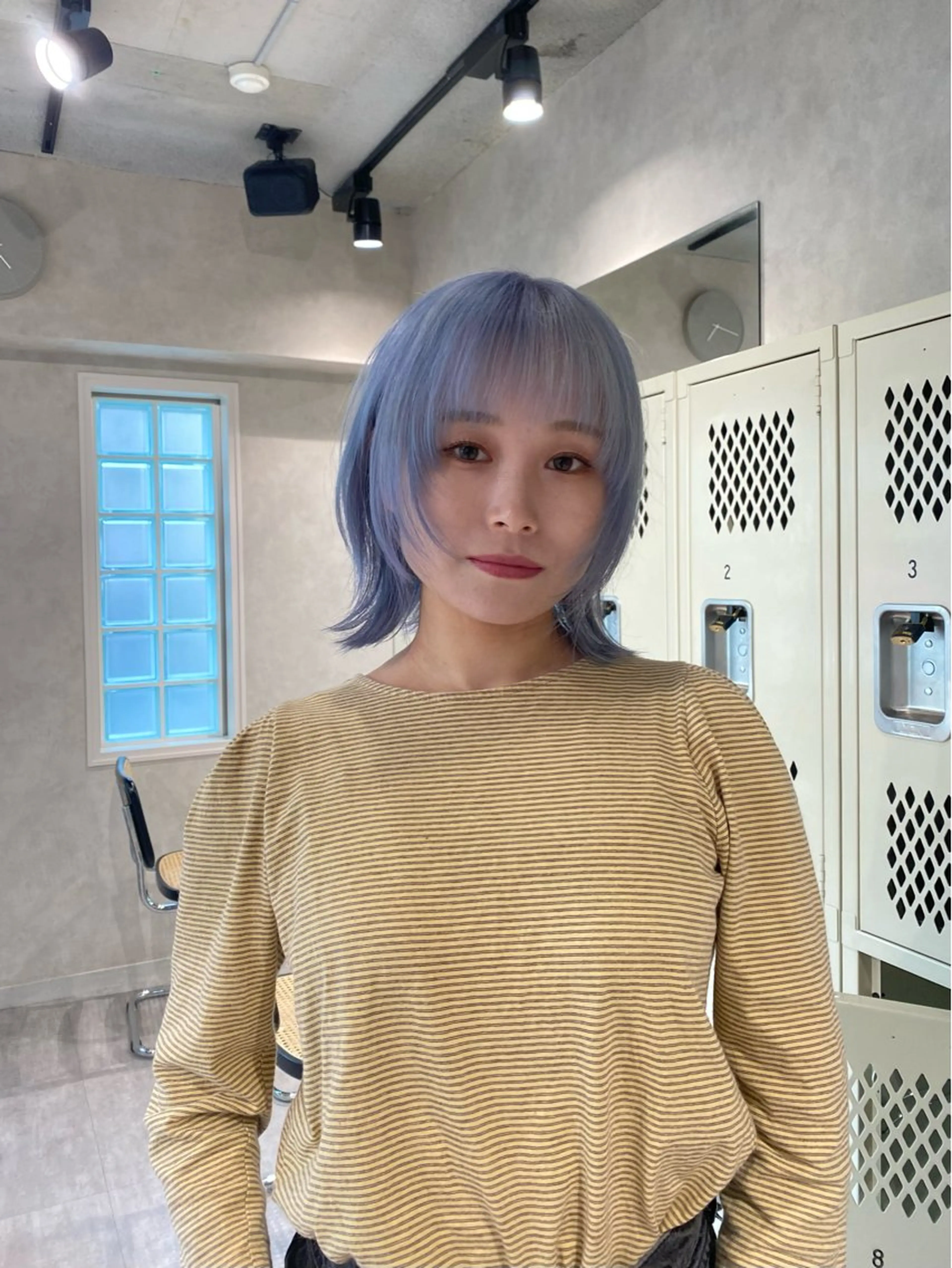 ミディアム カラー カット ヘアカラー トリートメント ダブルカラー ブリーチ/kaitoのヘアスタイル