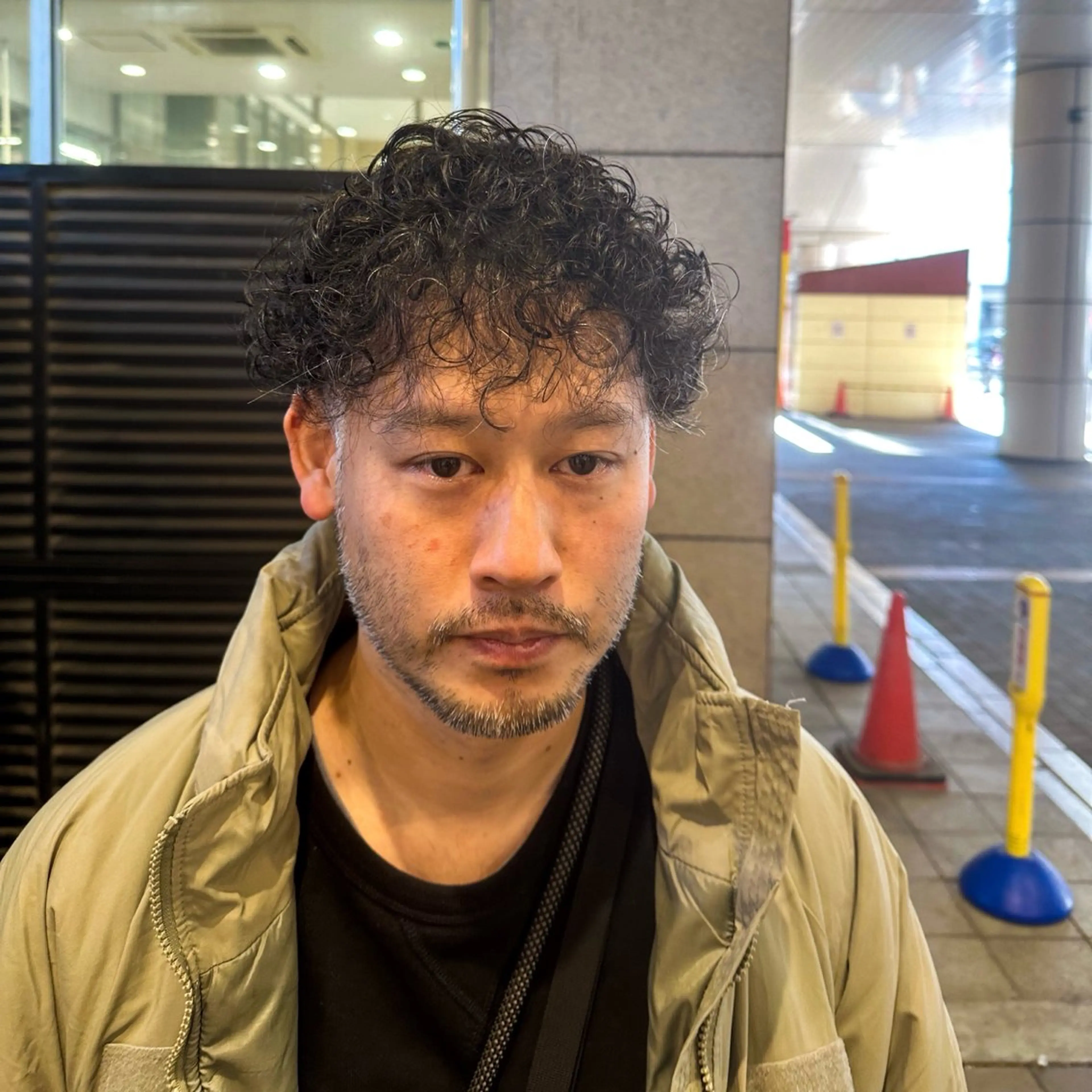 ショート パーマ メンズ メンズパーマ カット ヘアカラー パーマ トリートメント パーマ/メンズ/ 髪質改善YUKIのヘアスタイル