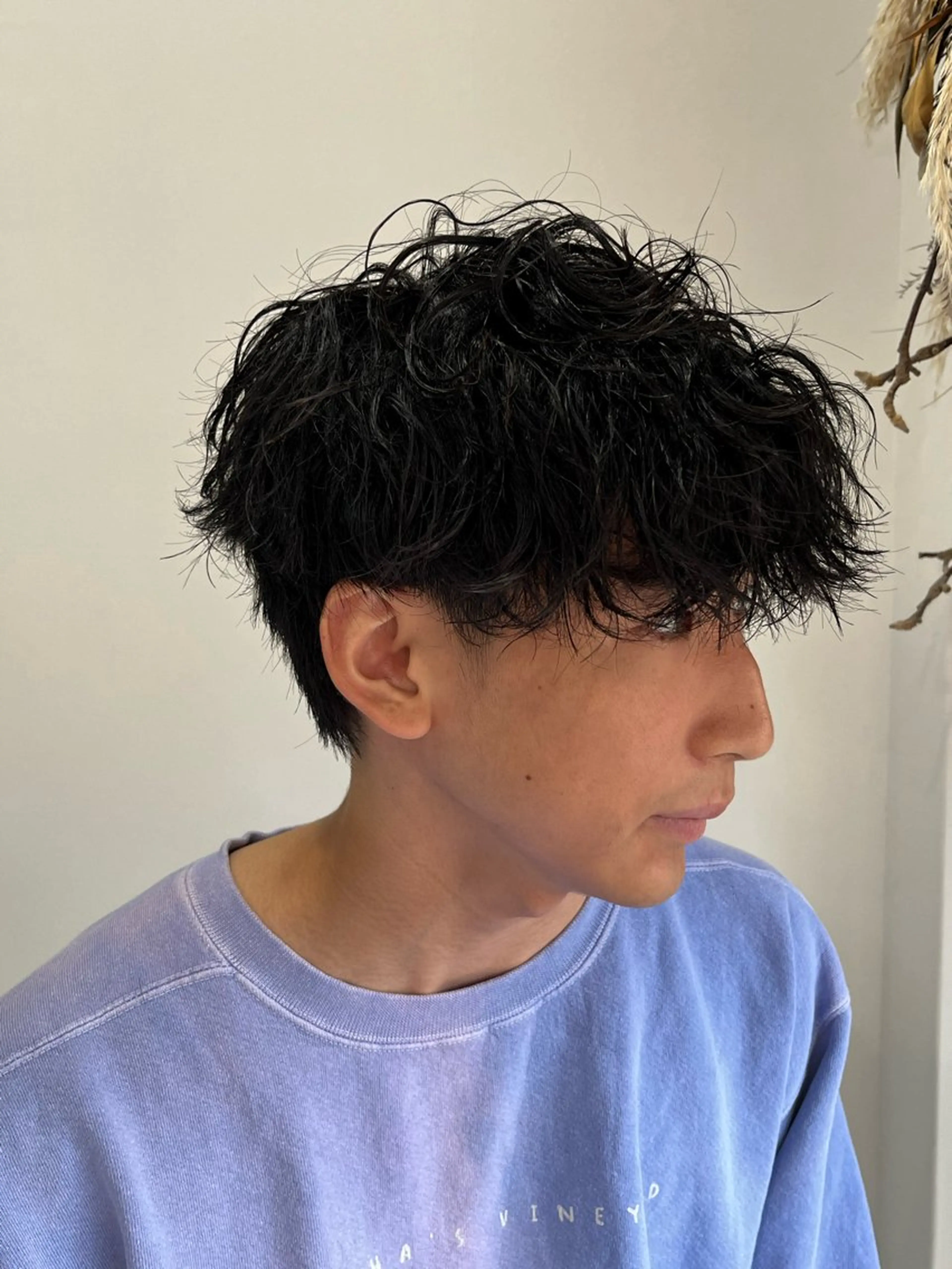 ショート パーマ NEXT for hair所属・【ロングモデル募集】 宮本祥汰🐺のヘアスタイル