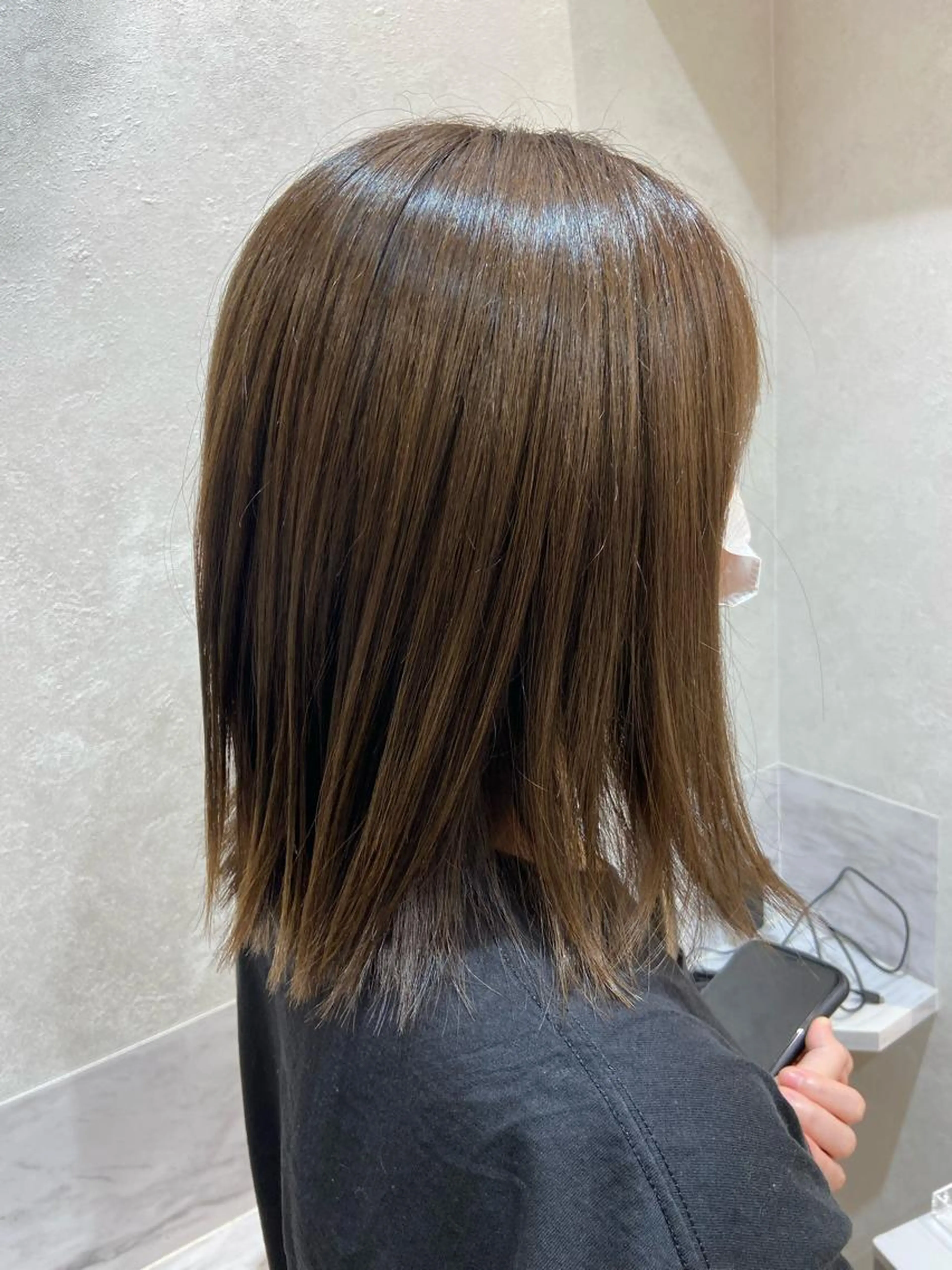 🫧‪ カット + カラー + 髪質改善縮毛矯正 + 4stepトリートメント 🫧‪の写真