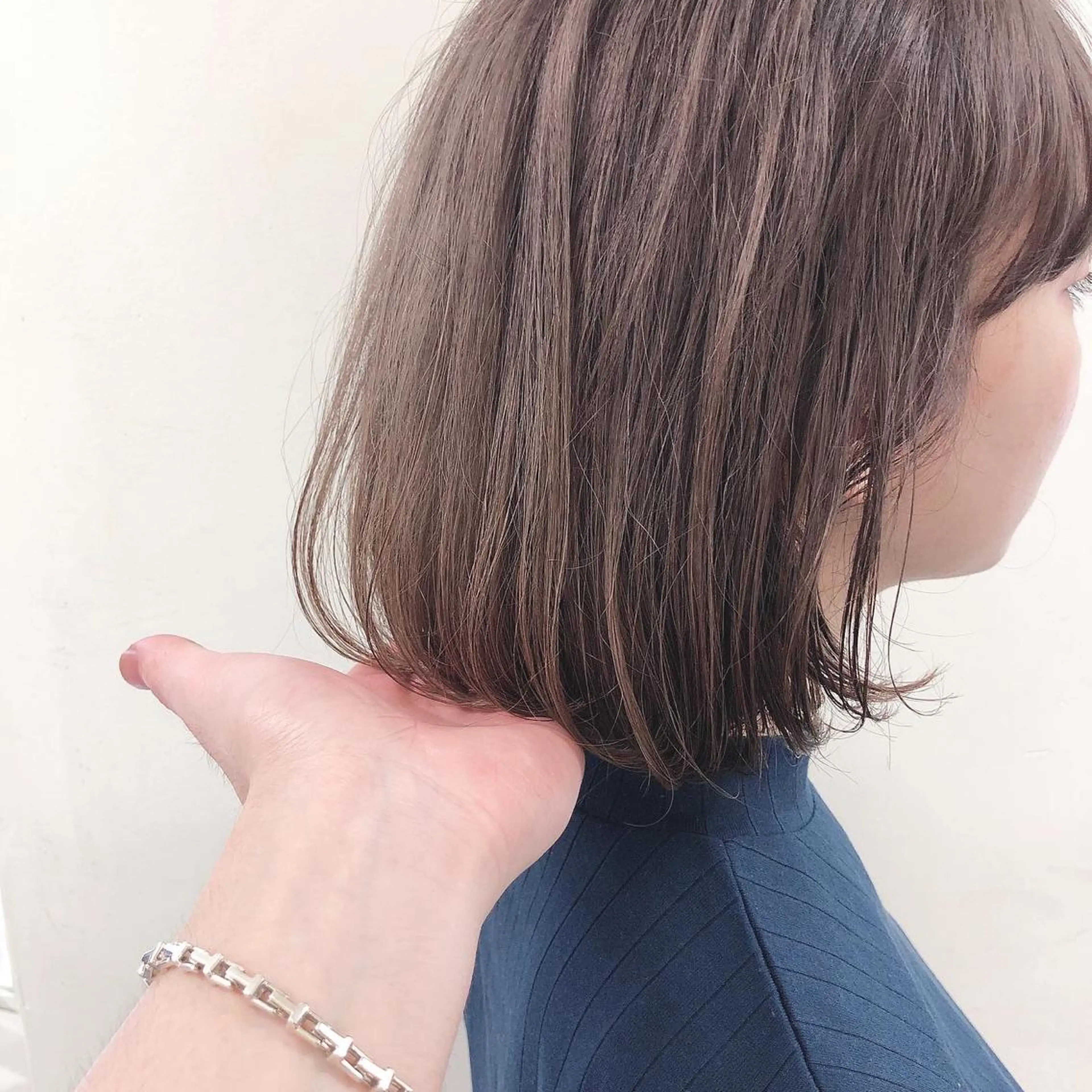 ショート カラー ボブ/パーマ 古家 佑真のヘアスタイル