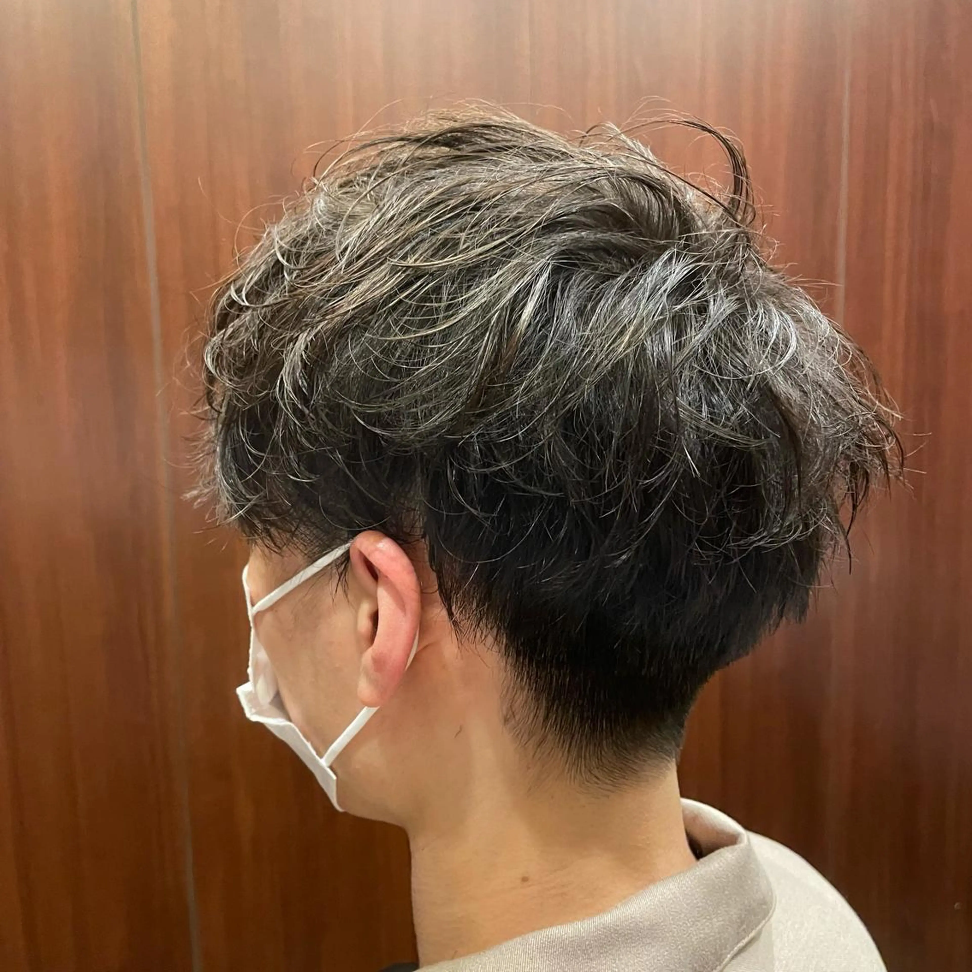 メンズ メンズパーマ 栗原 周太郎のヘアスタイル