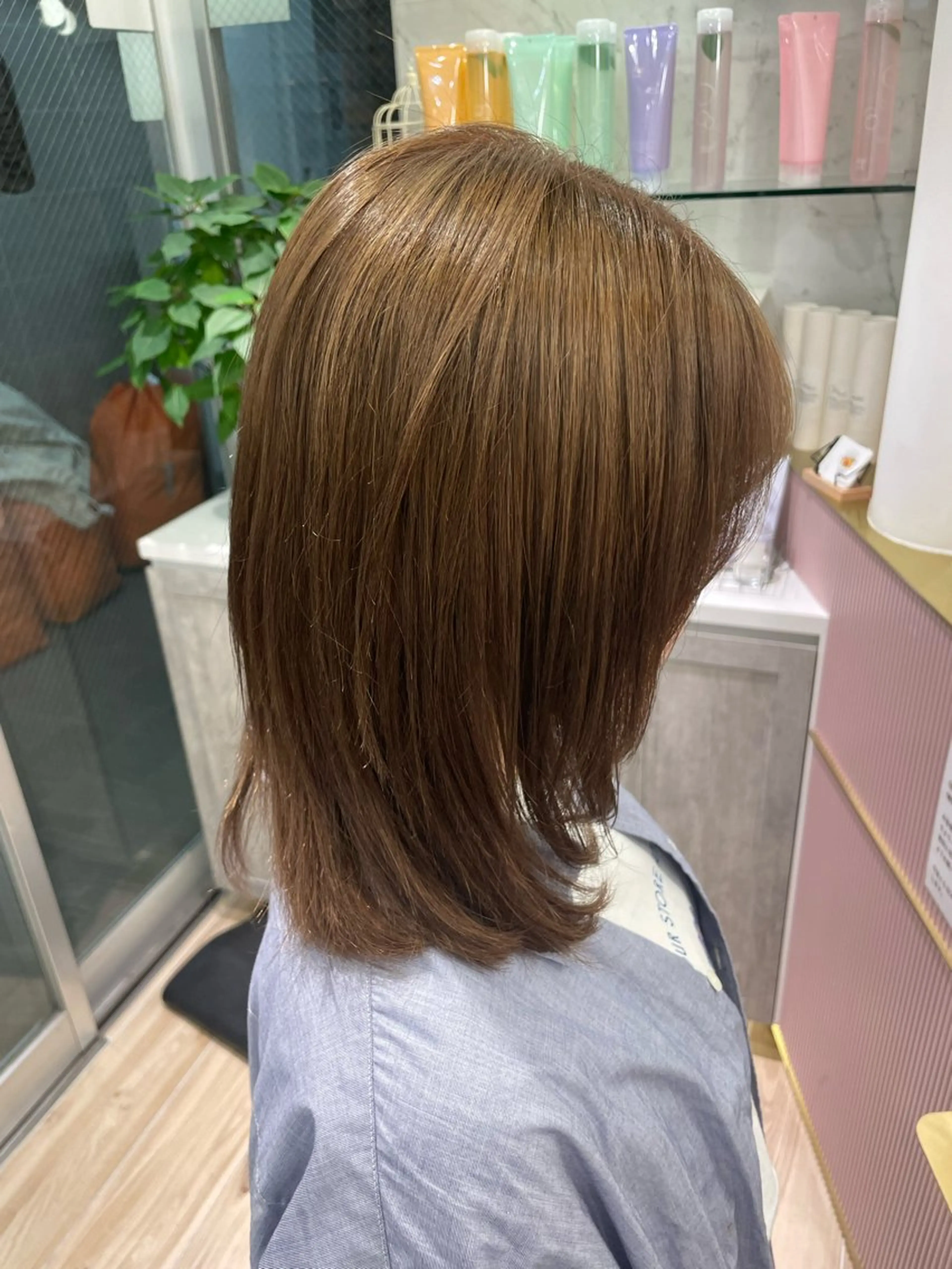 【スペシャルメニュー】ブリーチカラー+オージュア4stepトリートメントの写真