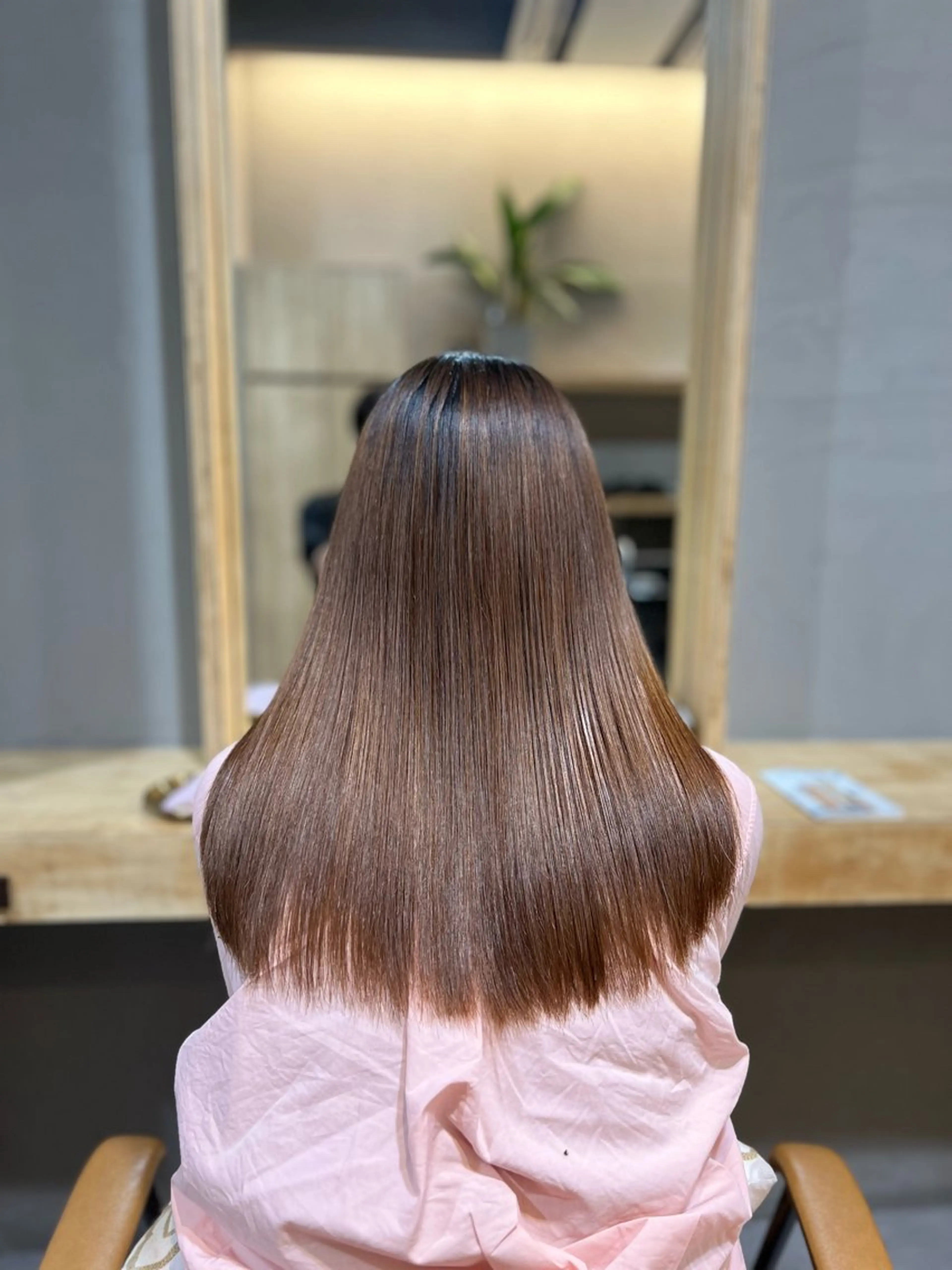 ロング 髪質改善 縮毛矯正 神戸ボブ✂️ ioe三宮/田 伸佳のヘアスタイル