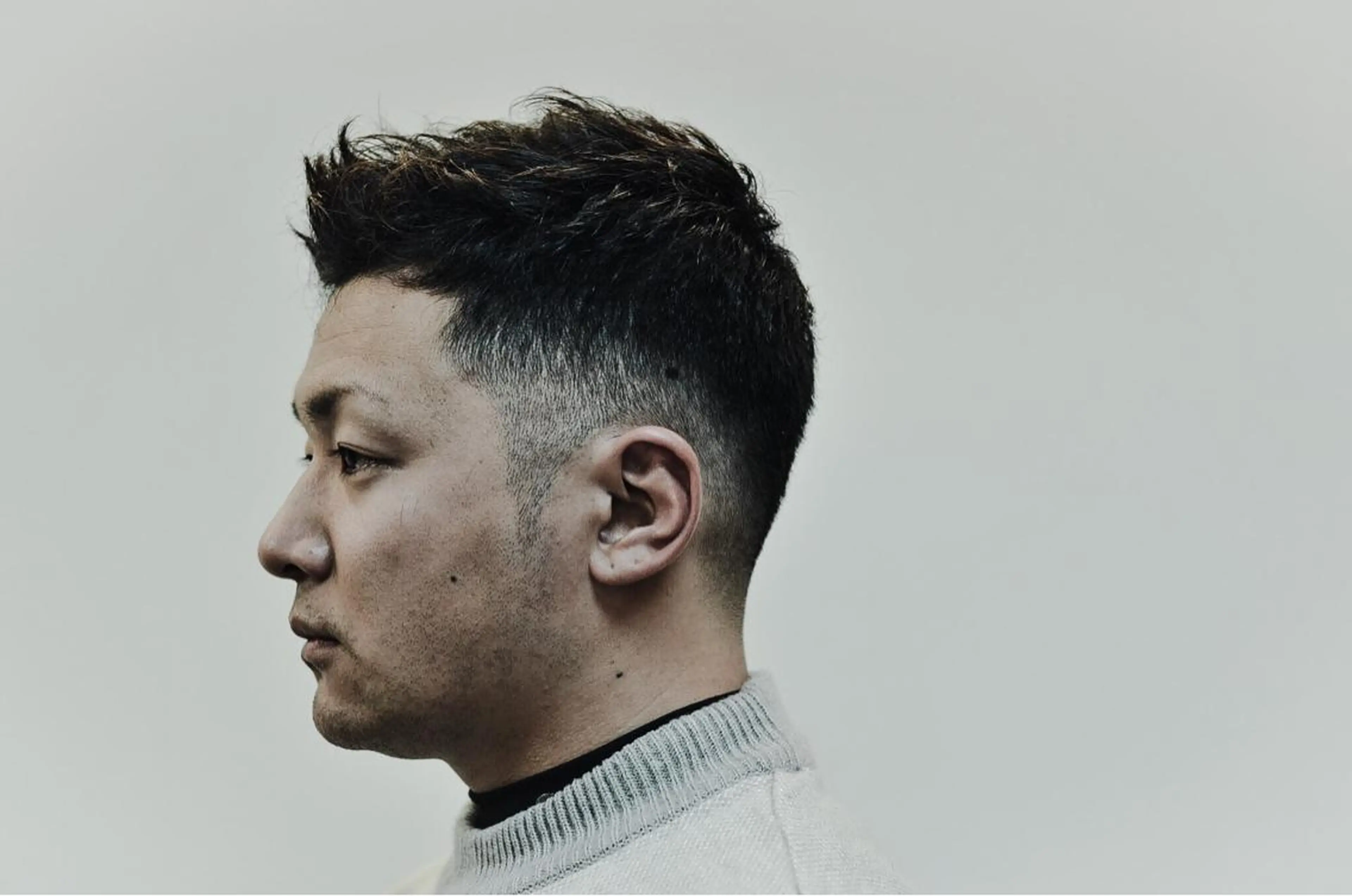 ショート メンズ メンズパーマ 刈り上げ くせ毛 Hair Salon AYATA所属・メンズ限定✂️撮影 モデル募集！林 拓実のヘアスタイル