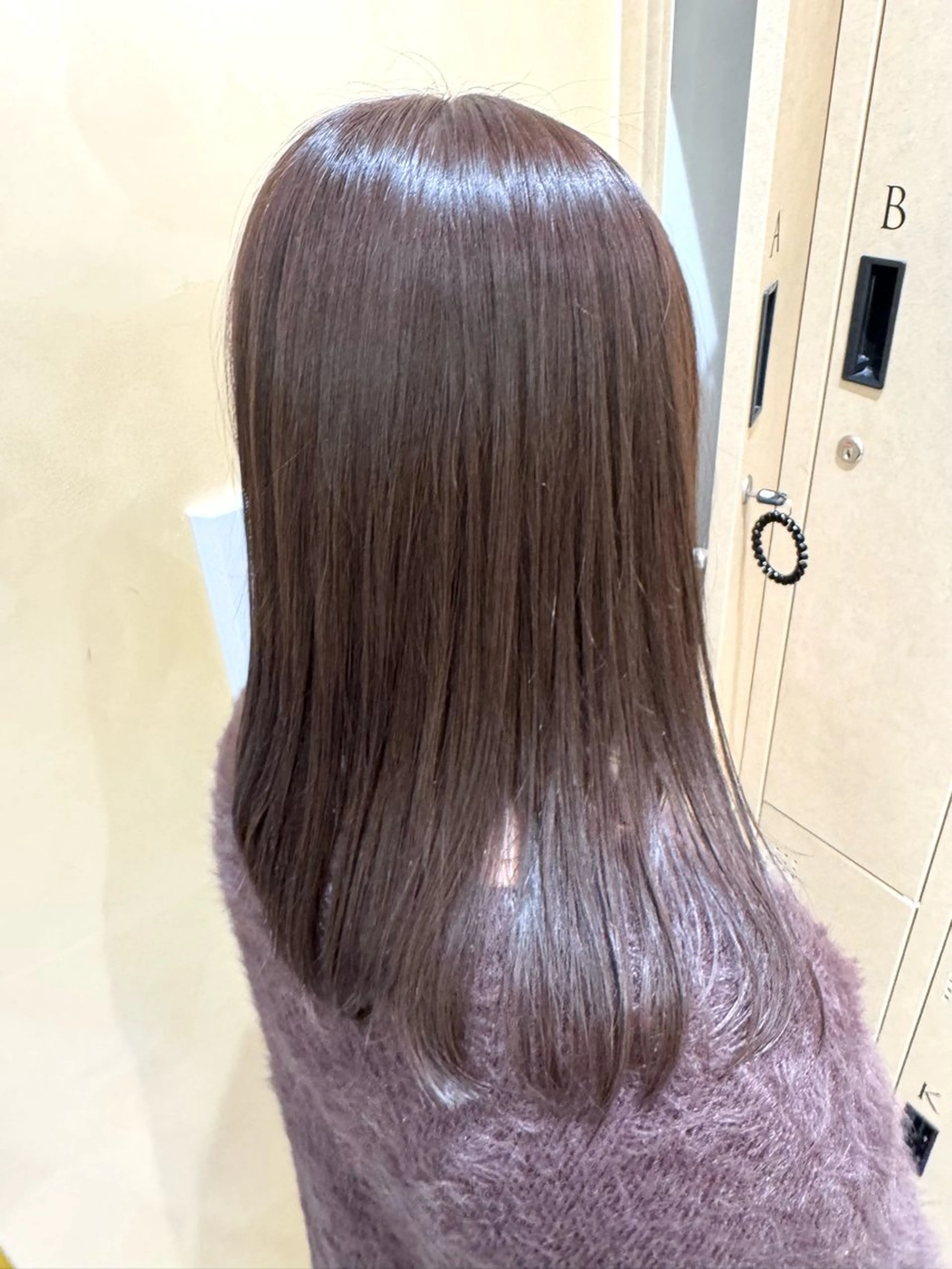 セミロング ヘアカラー 学生人気no.1 🦋ナツミのヘアスタイル