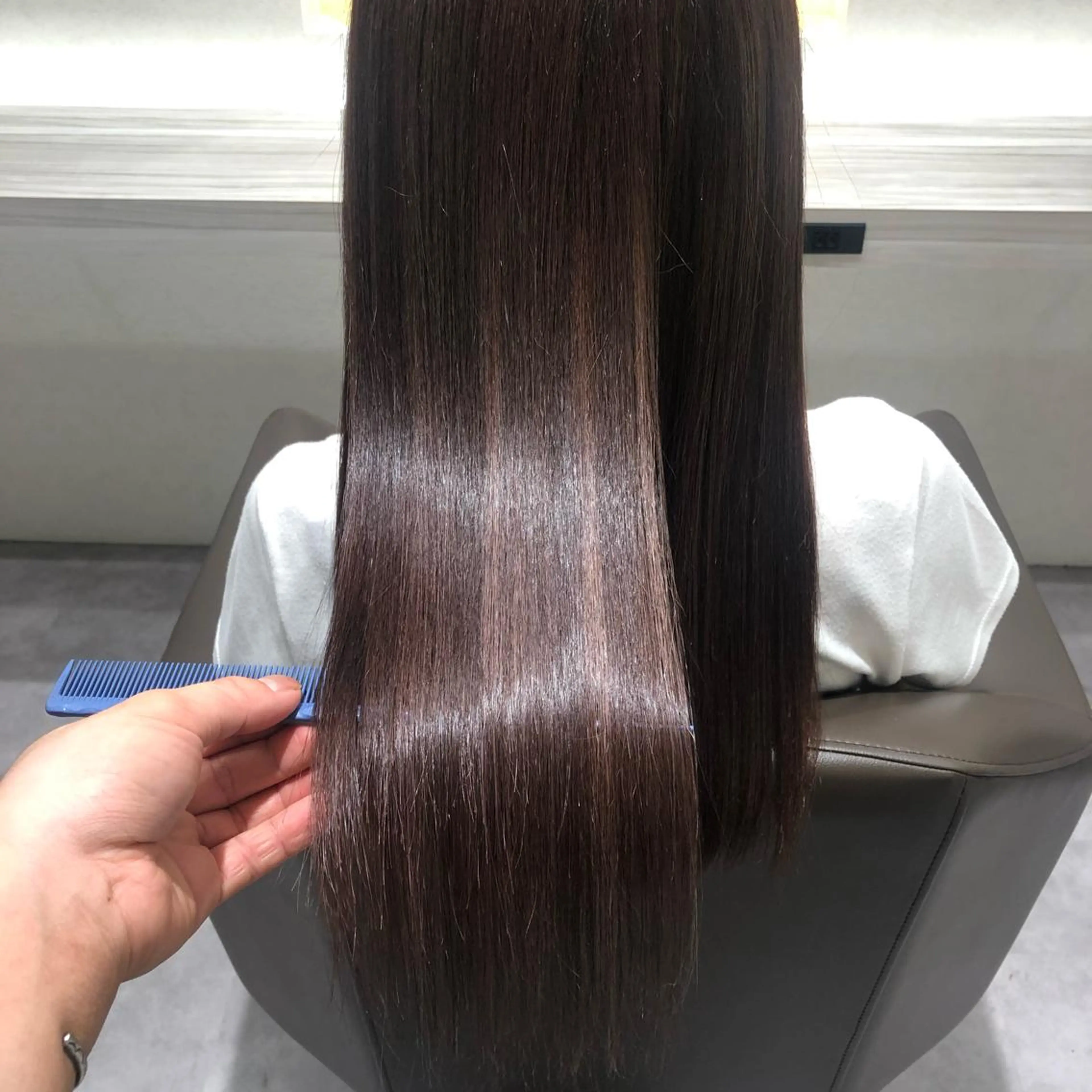 ロング カラー ムトウセイマ/艶髪 /艶ケアWブリーチのヘアスタイル