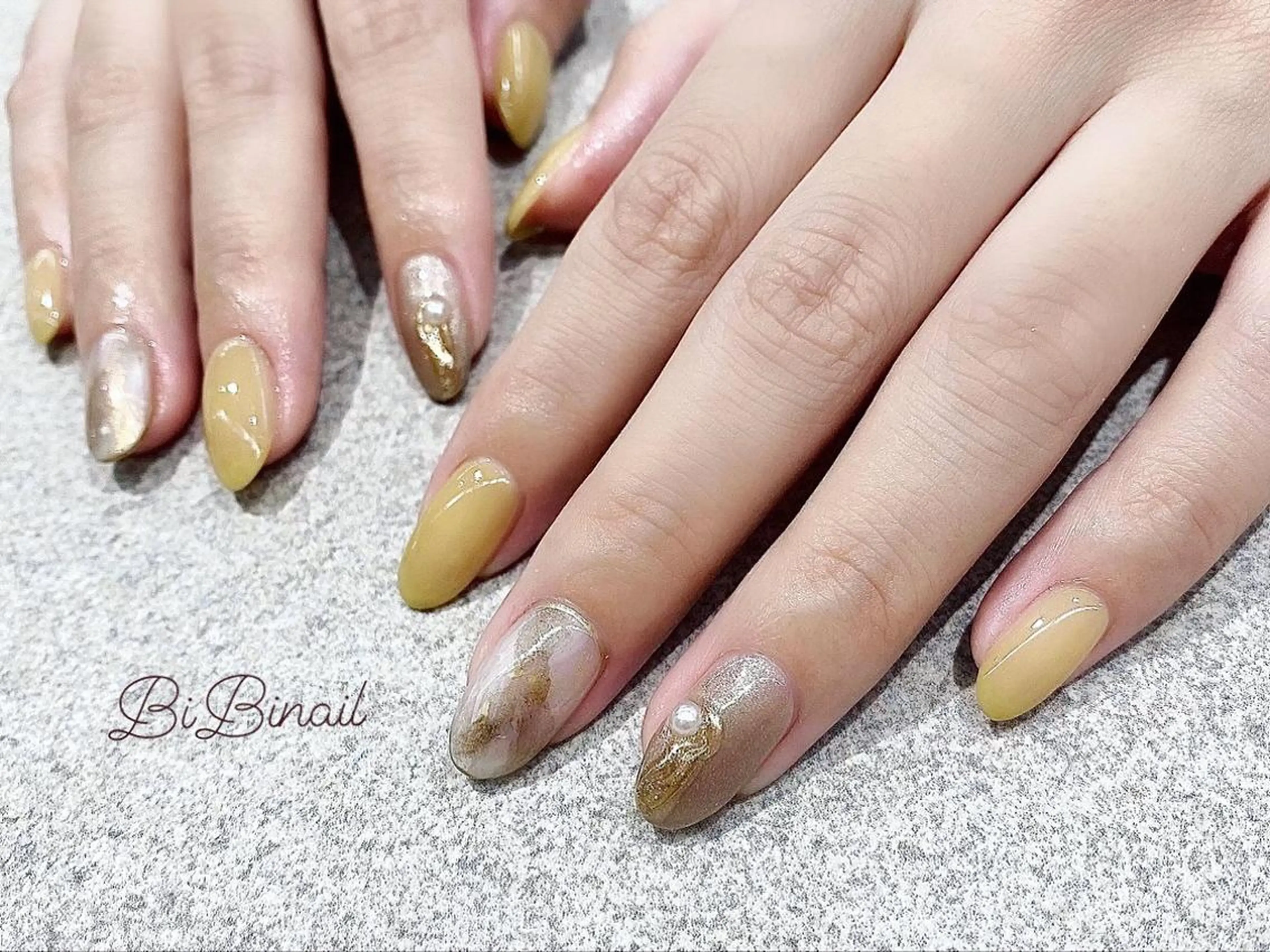 ネイル ジェルネイル ハンドネイル purple hair design所属・Sumi Tomoのネイルデザイン