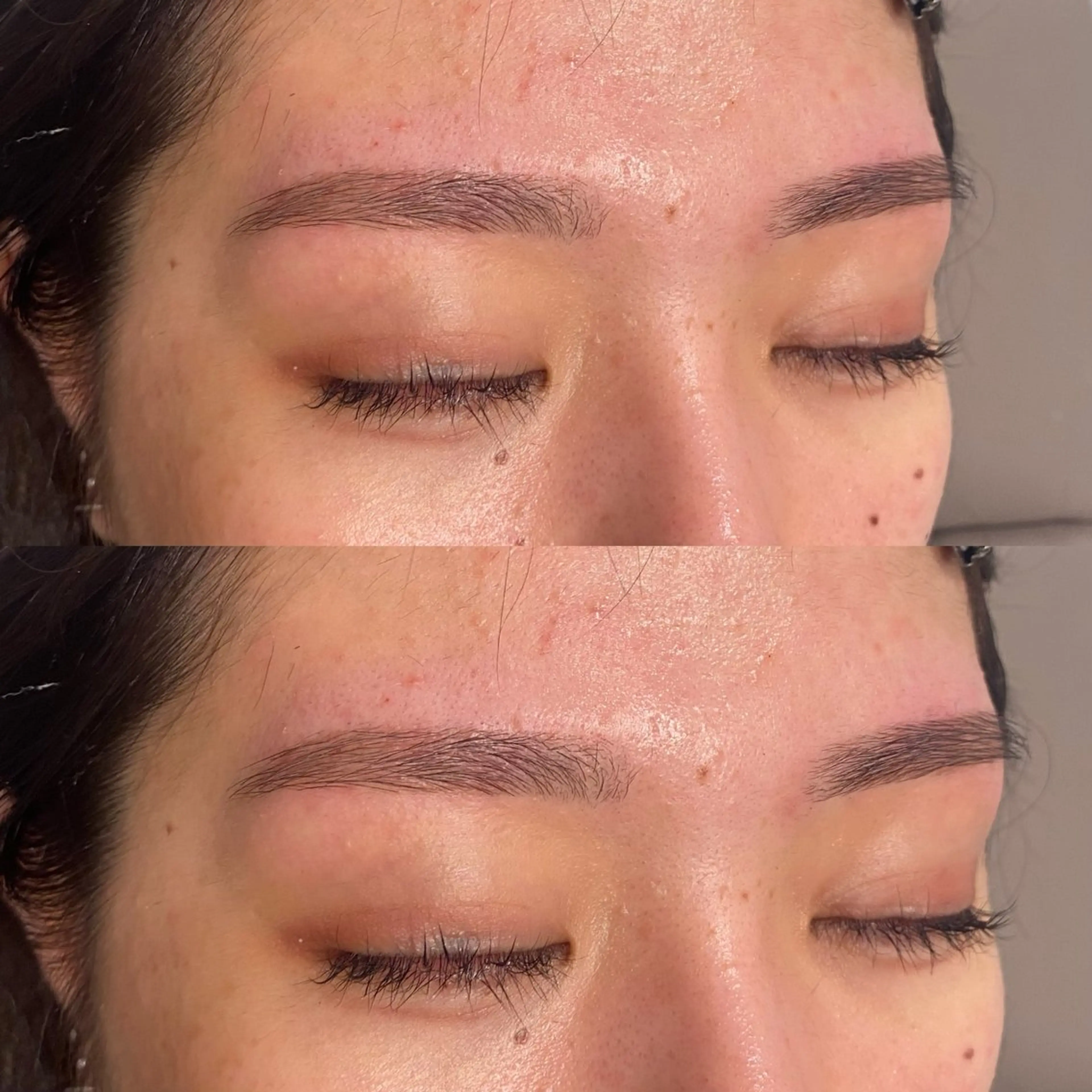 アイブロウ 眉カラー 眉毛ワックス脱毛 西島 雪輝のマツエク・マツパデザイン