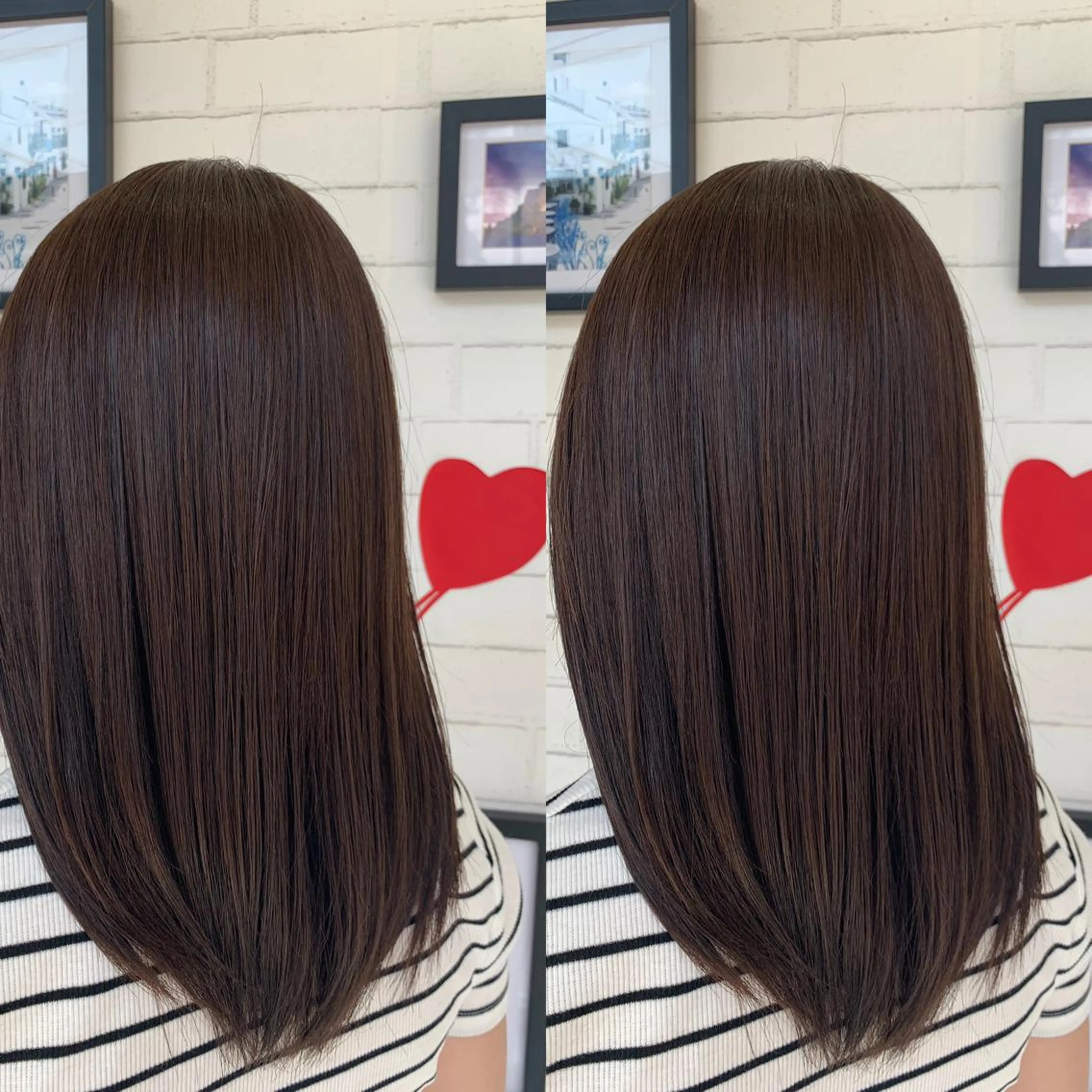 ロング カラー ヘアアレンジ 大澤 碧のヘアスタイル