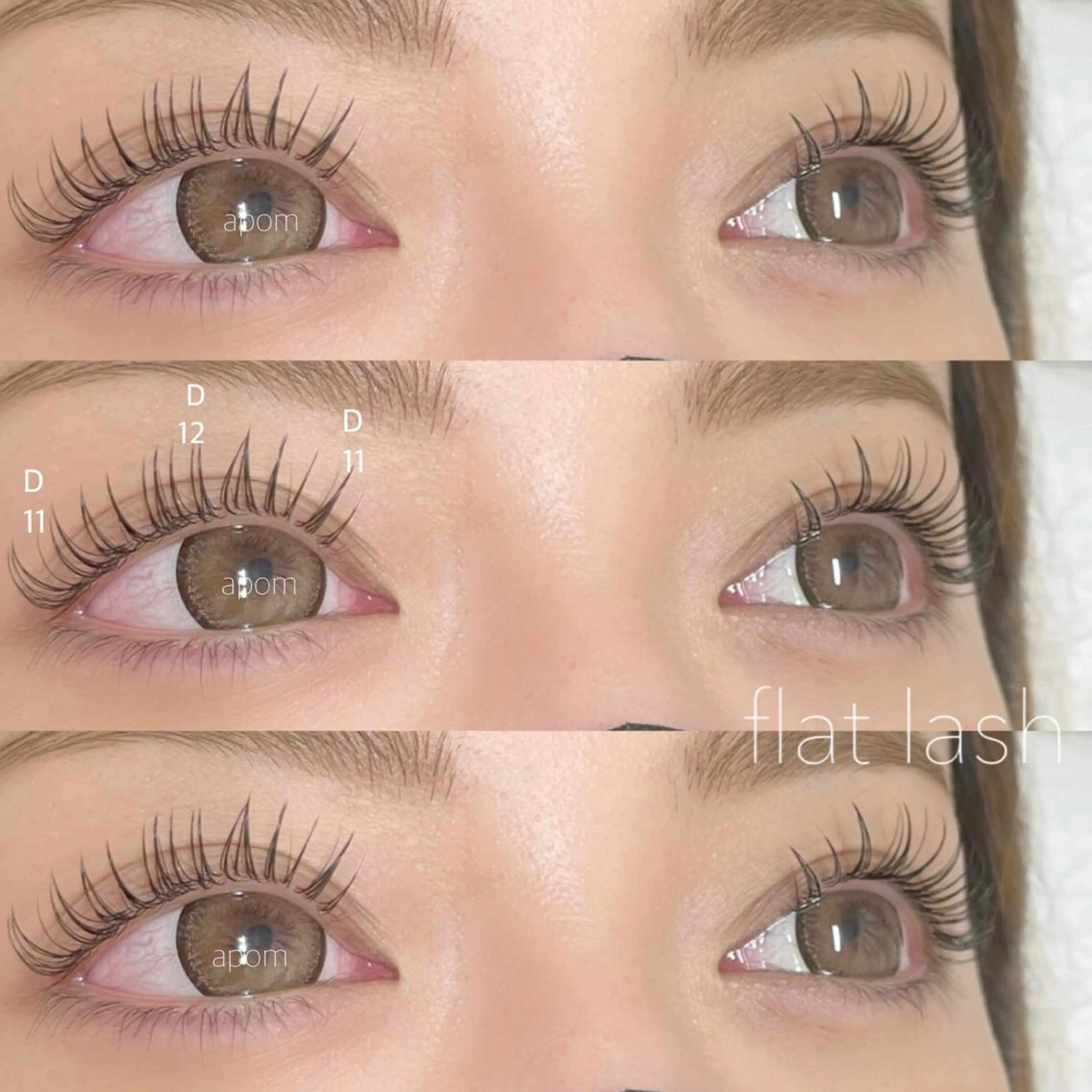 マツエク・マツパ マツエク apom 森分のマツエク・マツパデザイン