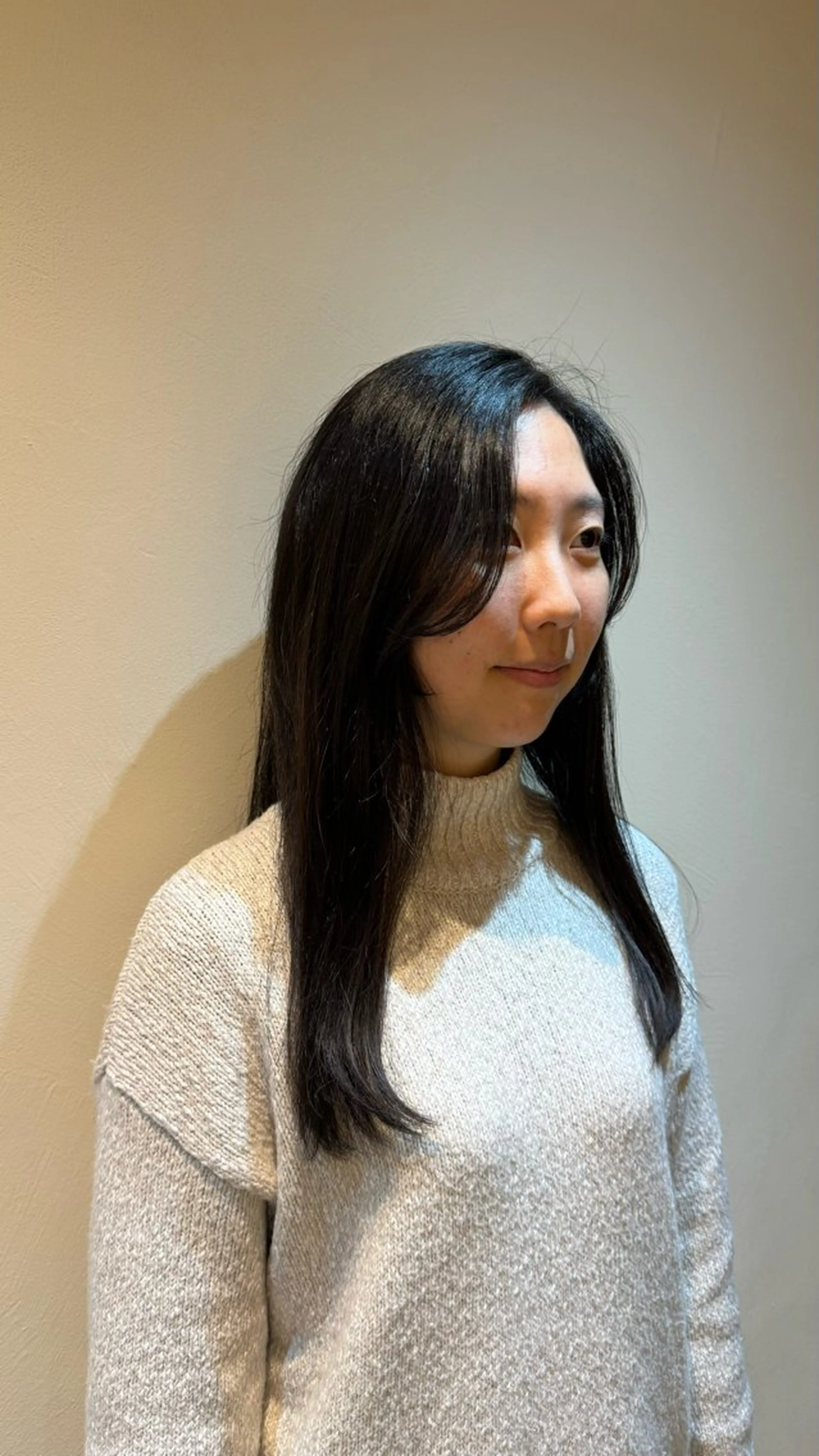 ロング 顔周りカット 透明感カラー/ MIOのヘアスタイル