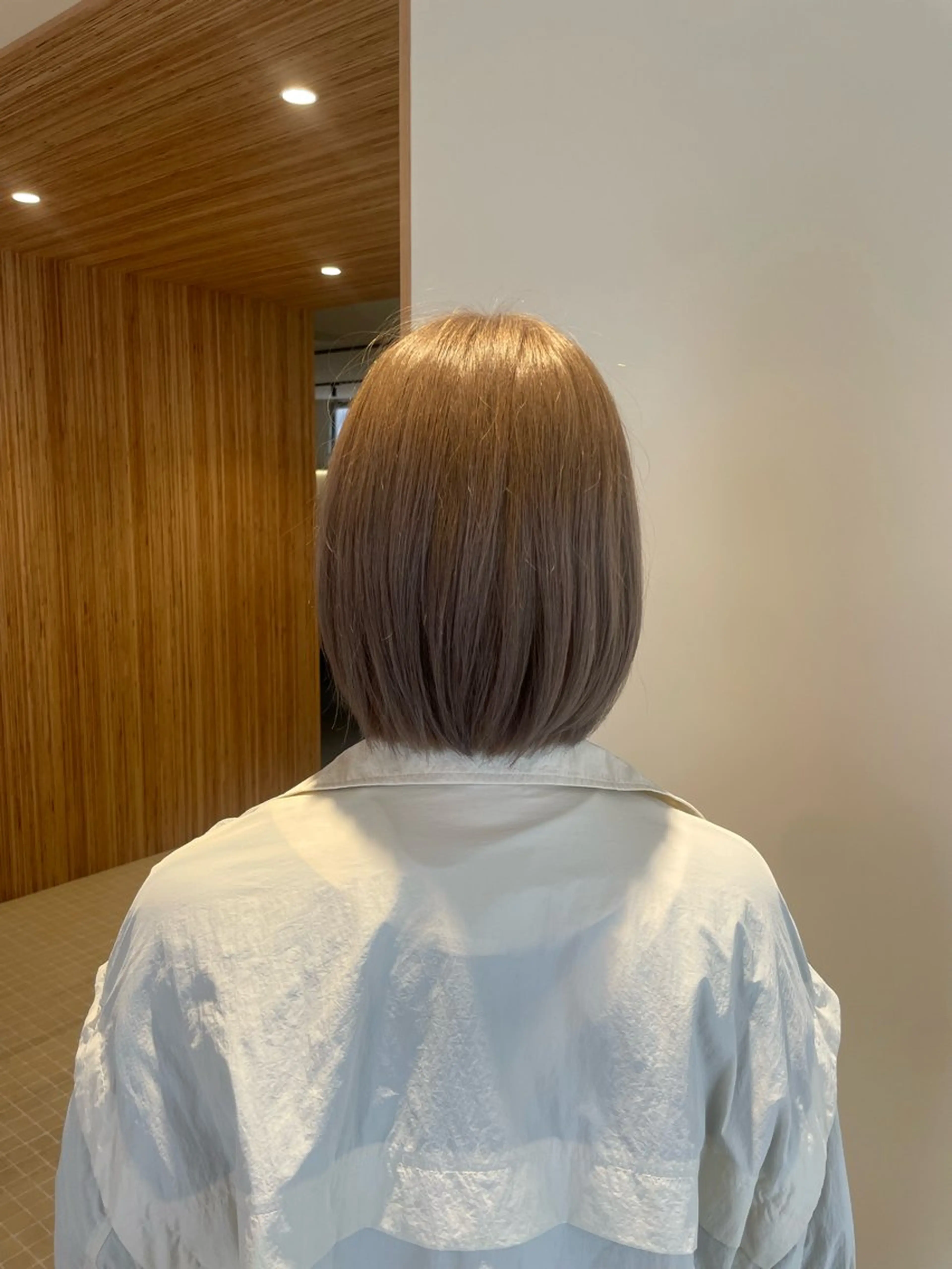 ショート カラー ヘアカラー いまじゅく あおいのヘアスタイル