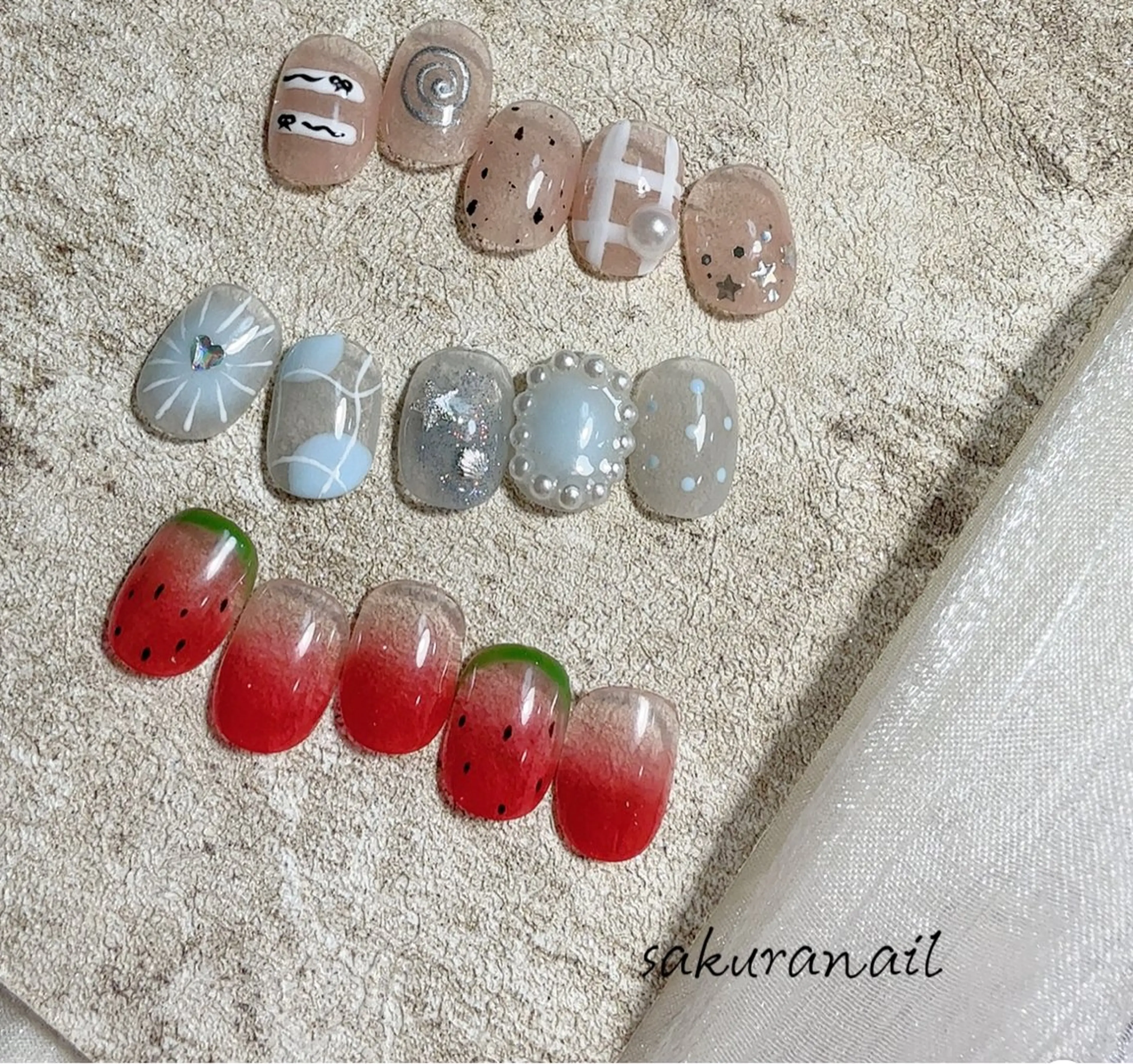 韓国風定額デザインの写真