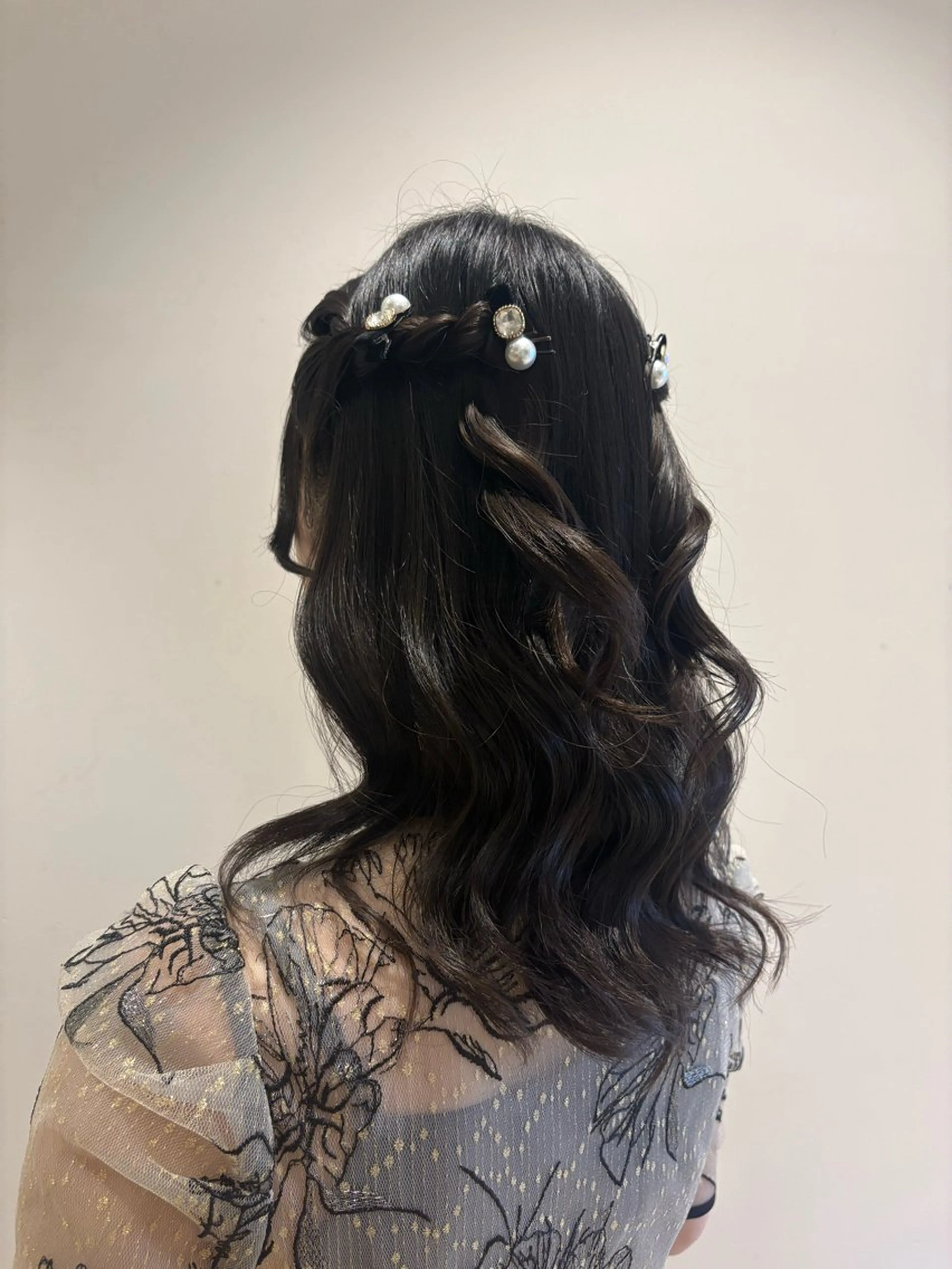 ヘアアレンジ ヘアセット 加藤 沙望のヘアスタイル