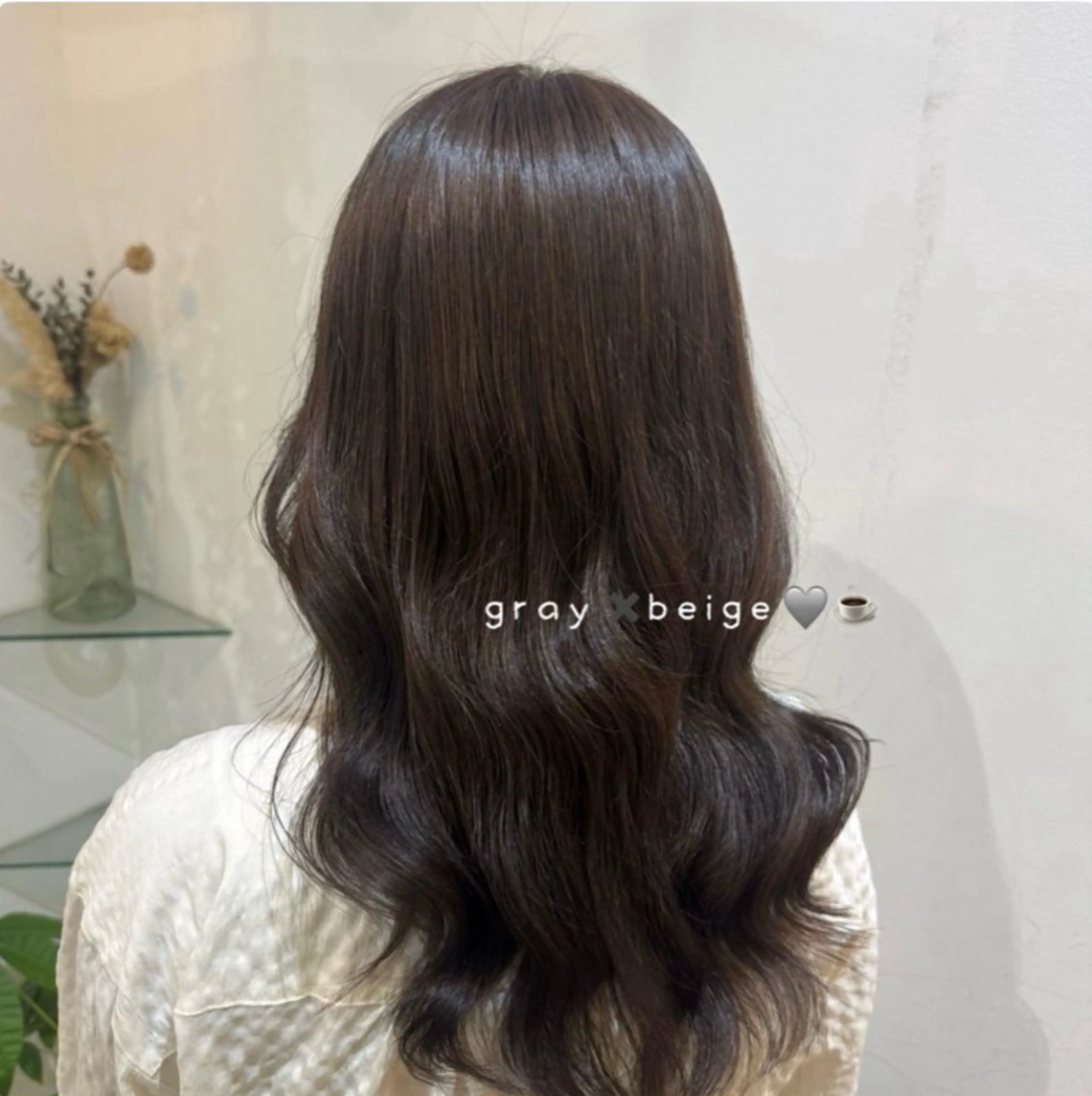 カラー ヘアカラー トリートメント 透明感カラー🧁🩰 🫧仲松良菜🎀のヘアスタイル