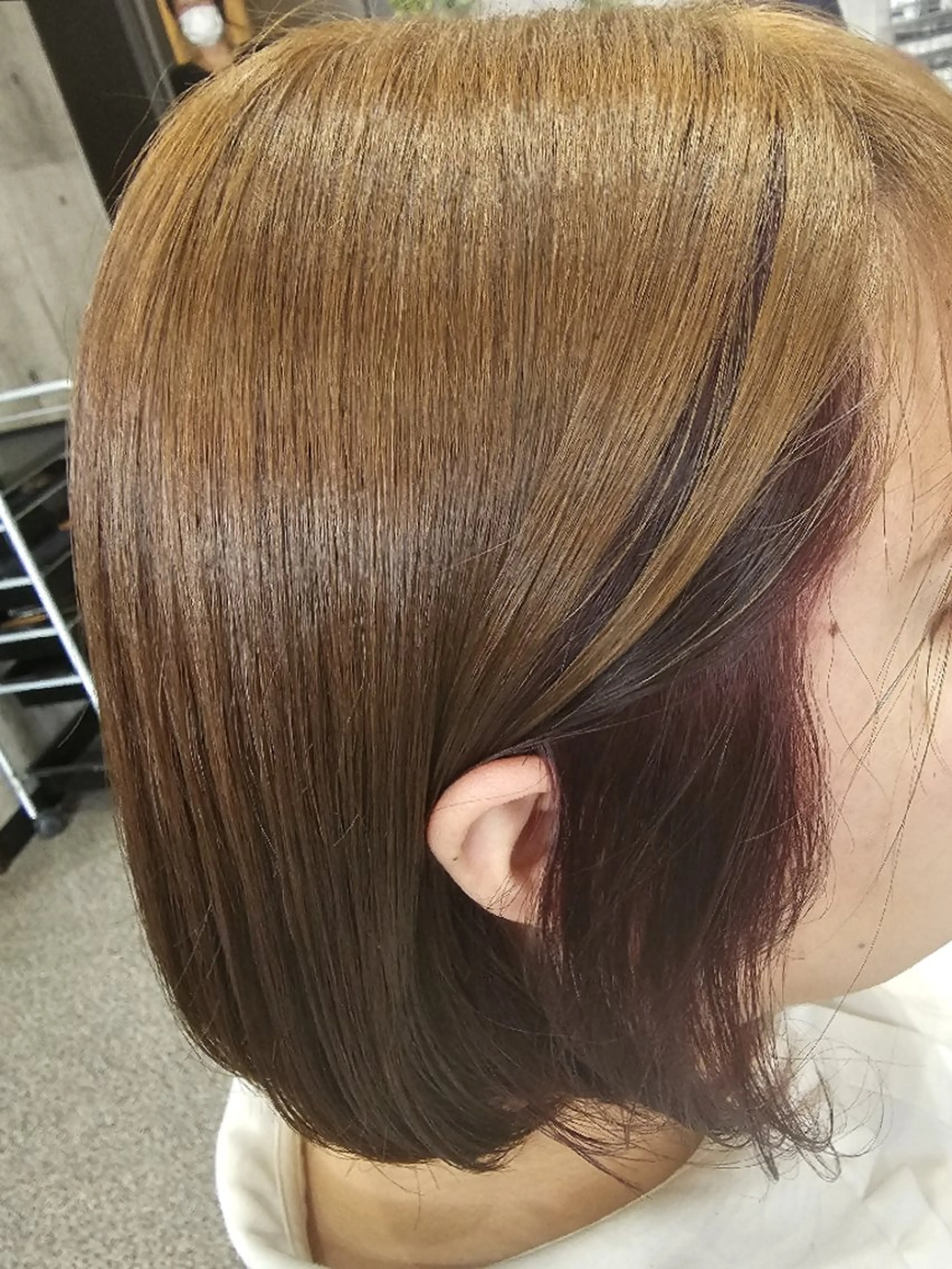 ショート ボブ 黒田 かな子のヘアスタイル